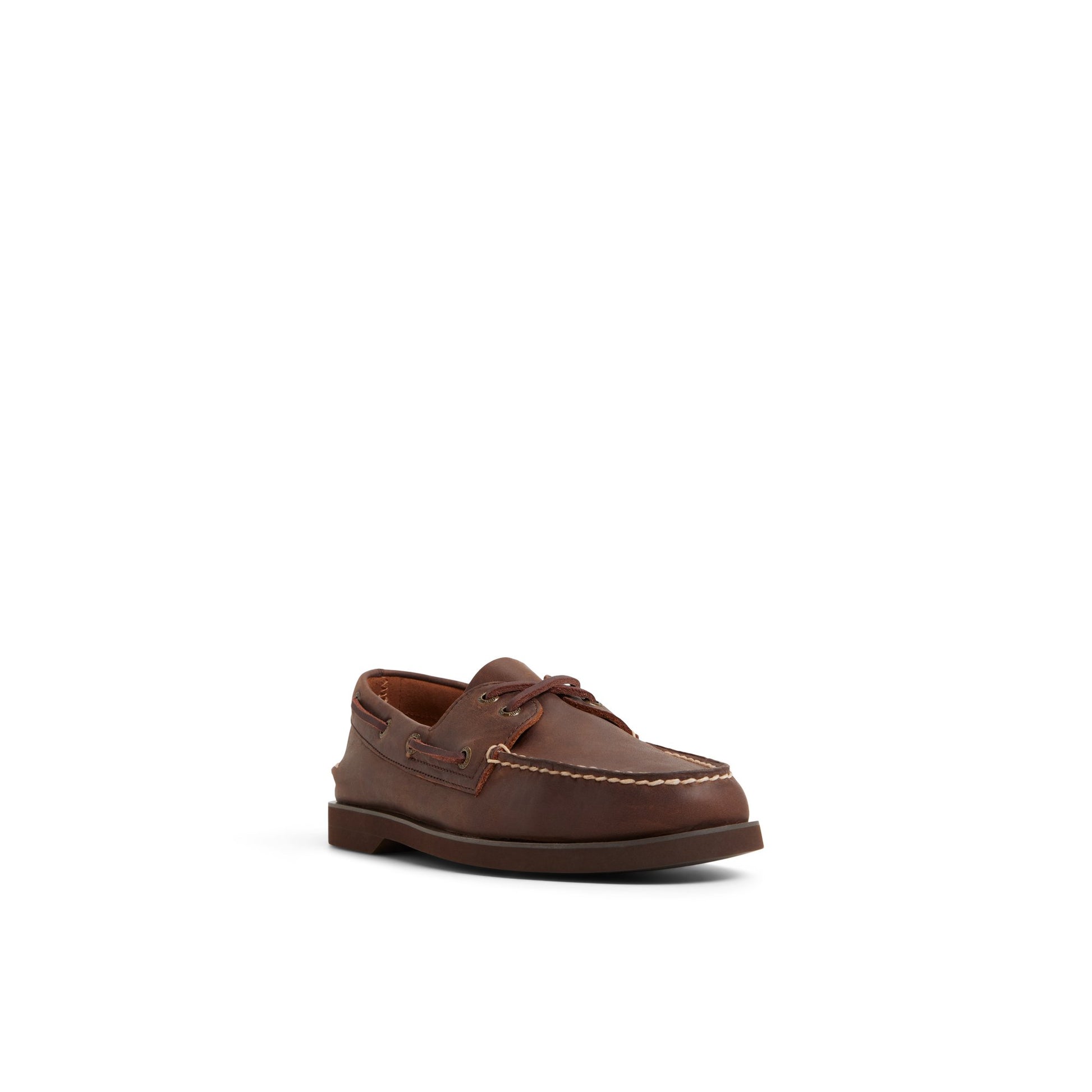 Side view of Tan Authentic Original™ 2-Eye Boat Shoe Boat Shoes