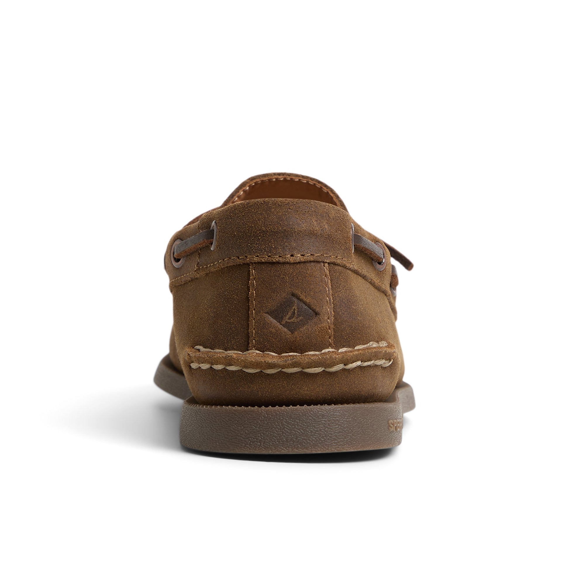 Three-quarter angle of Tan Authentic Original™ 1-Eye Boat Shoe Boat Shoes's front side