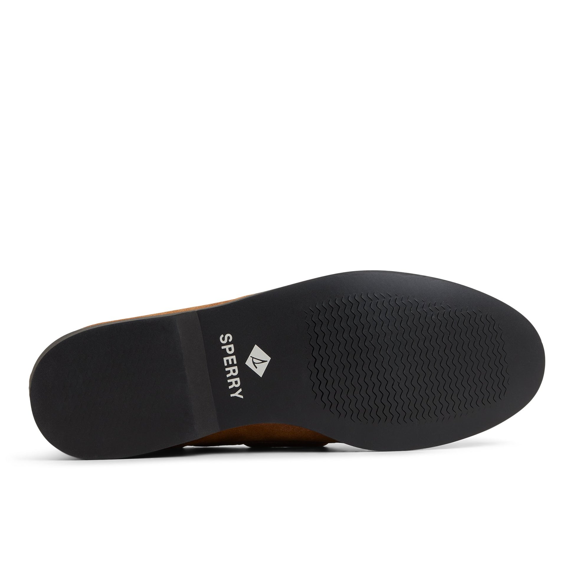 Close-up of the Beige Authentic Original™ 2-Eye Boat Shoe Boat Shoes