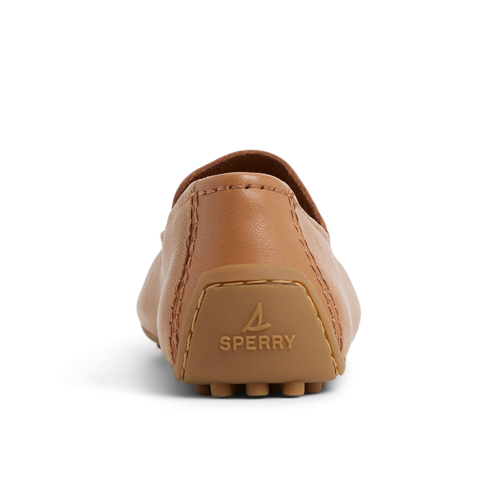 Three-quarter angle of Tan Port Driver 2 Loafer Loafers's front side