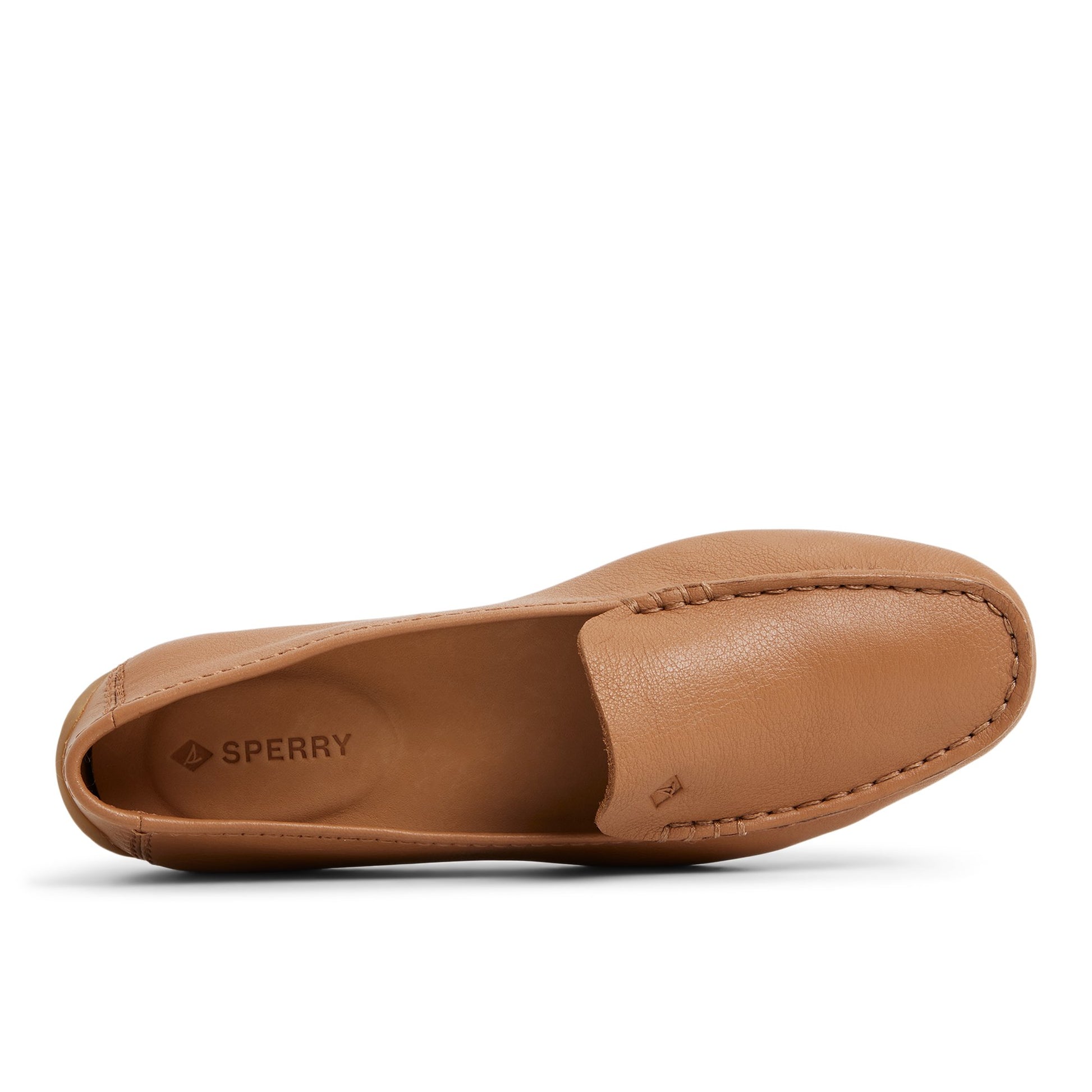 Top-down view of the Tan Port Driver 2 Loafer Loafers