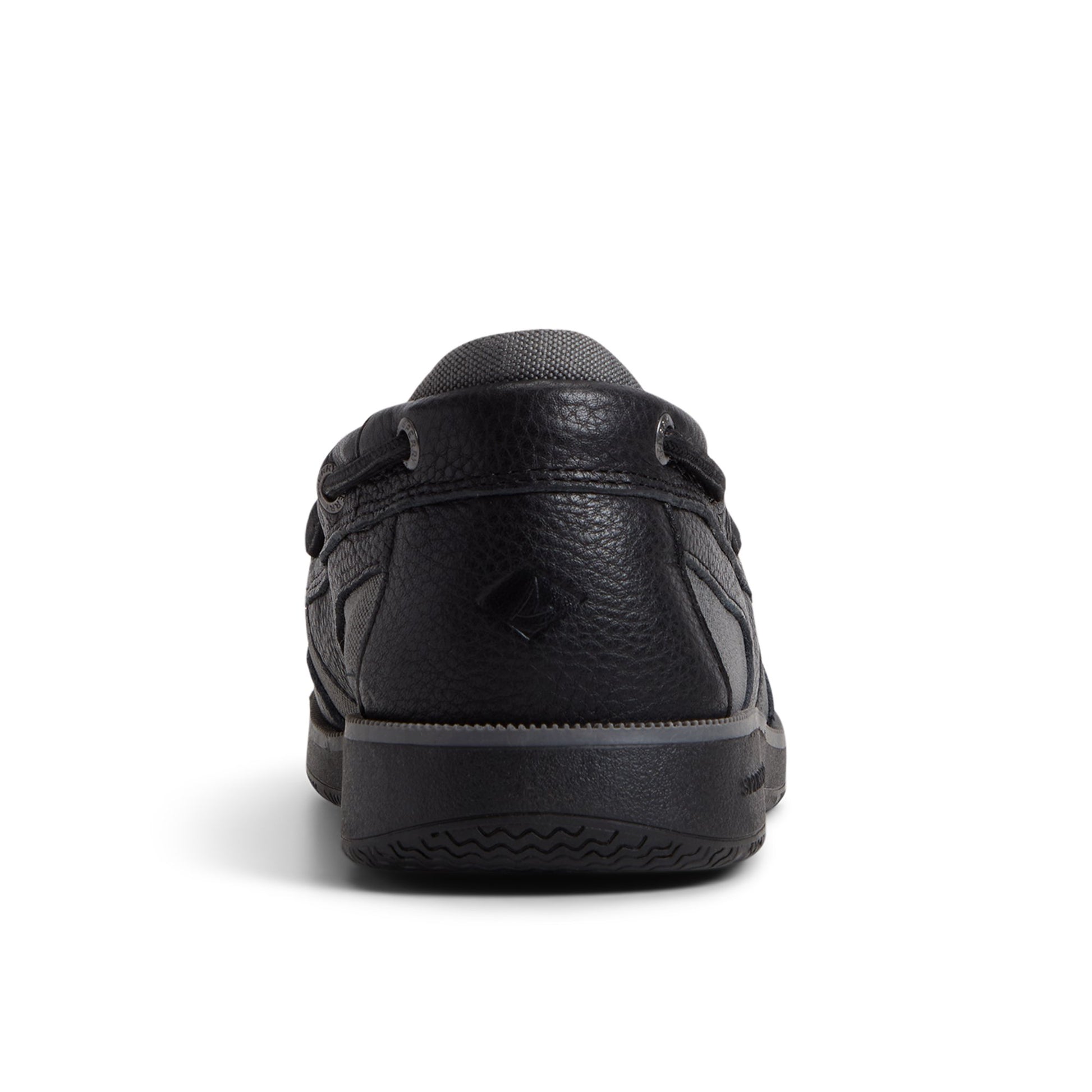 Three-quarter angle of Black Surveyor Slip-on Loafer Slip-on Sneakers's front side