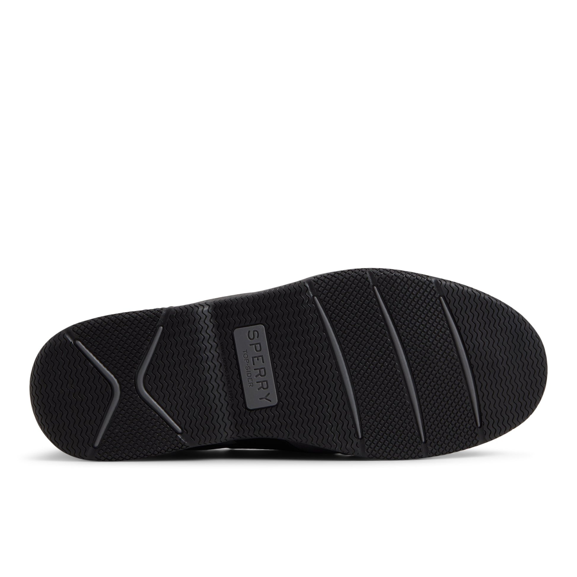 Close-up of the Black Surveyor Slip-on Loafer Slip-on Sneakers