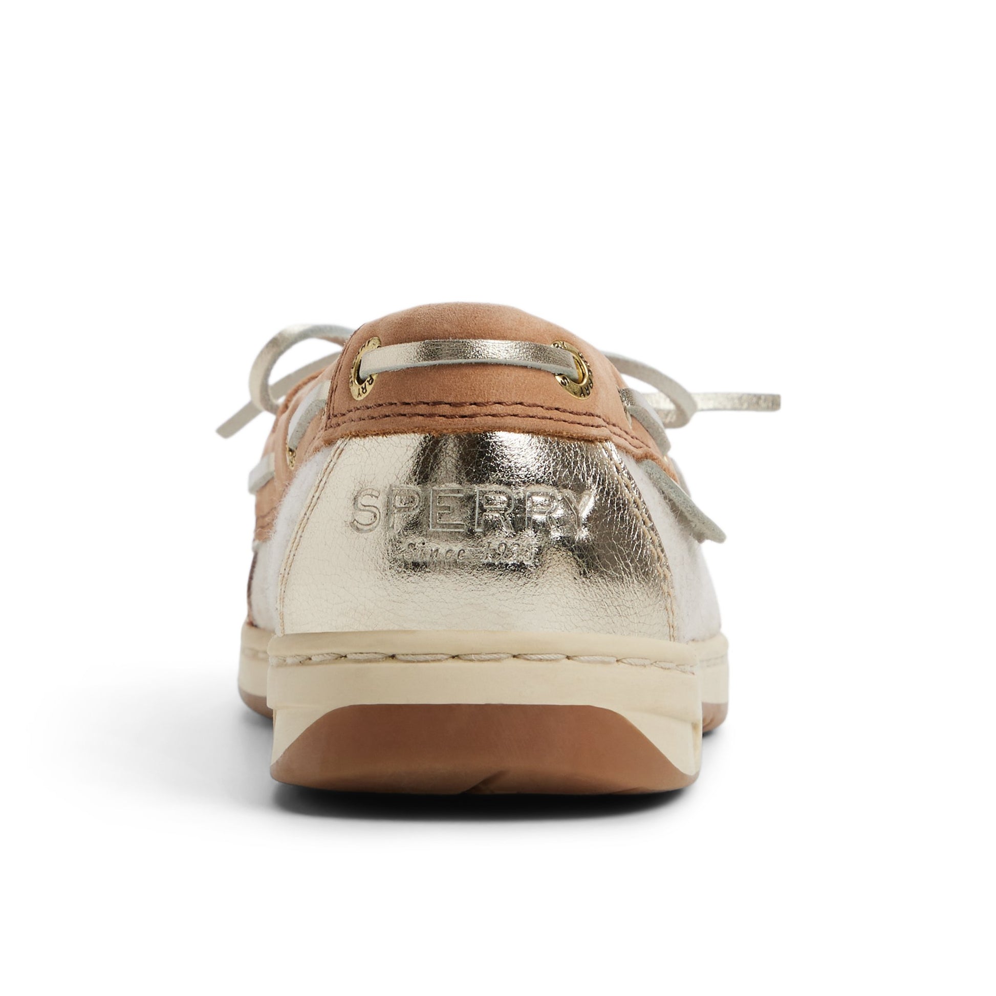 Three-quarter angle of Tan Angelfish 1 Eye Boat Shoe Boat Shoes's front side