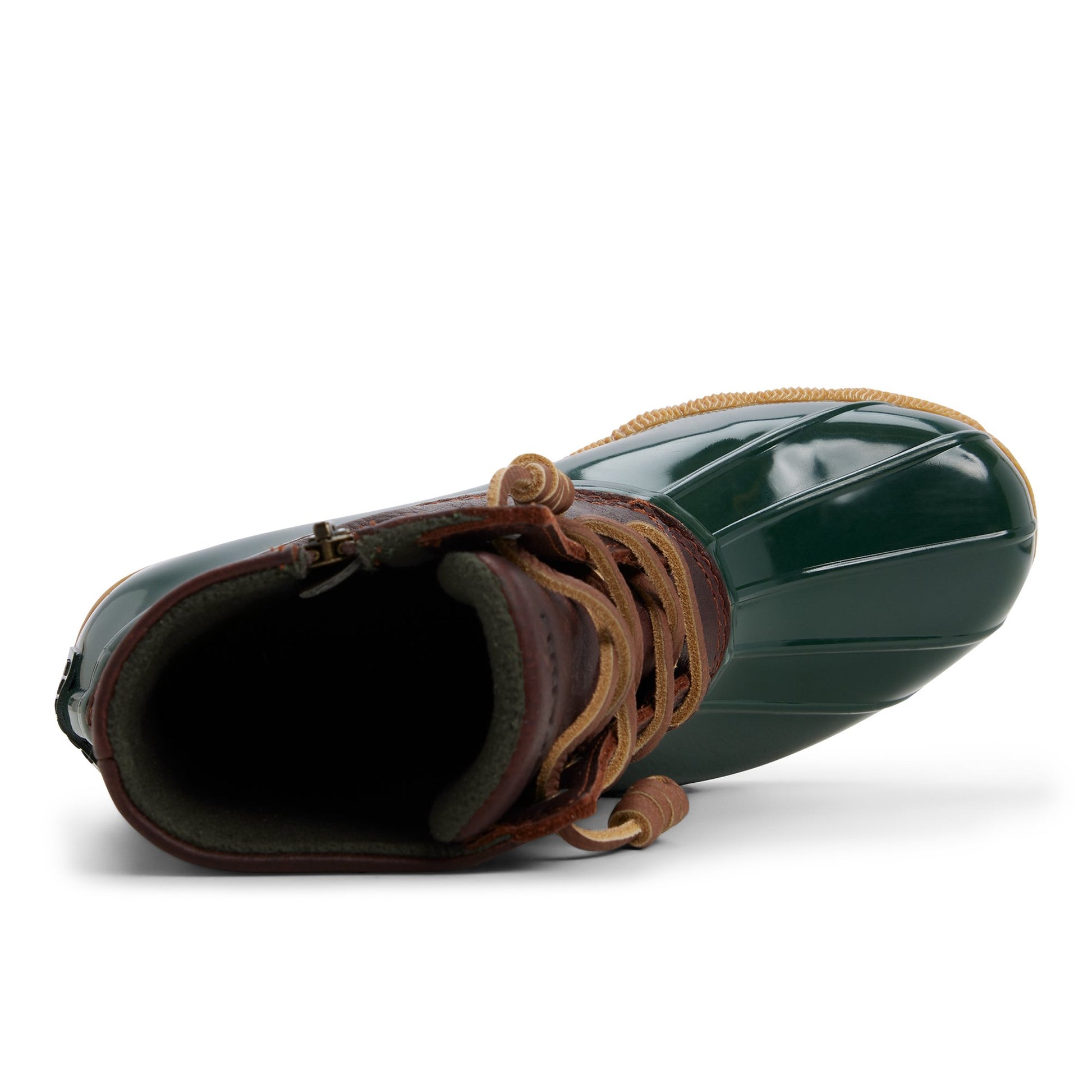 Top-down view of the Brown Saltwater™ Duck Boot Duck Boots