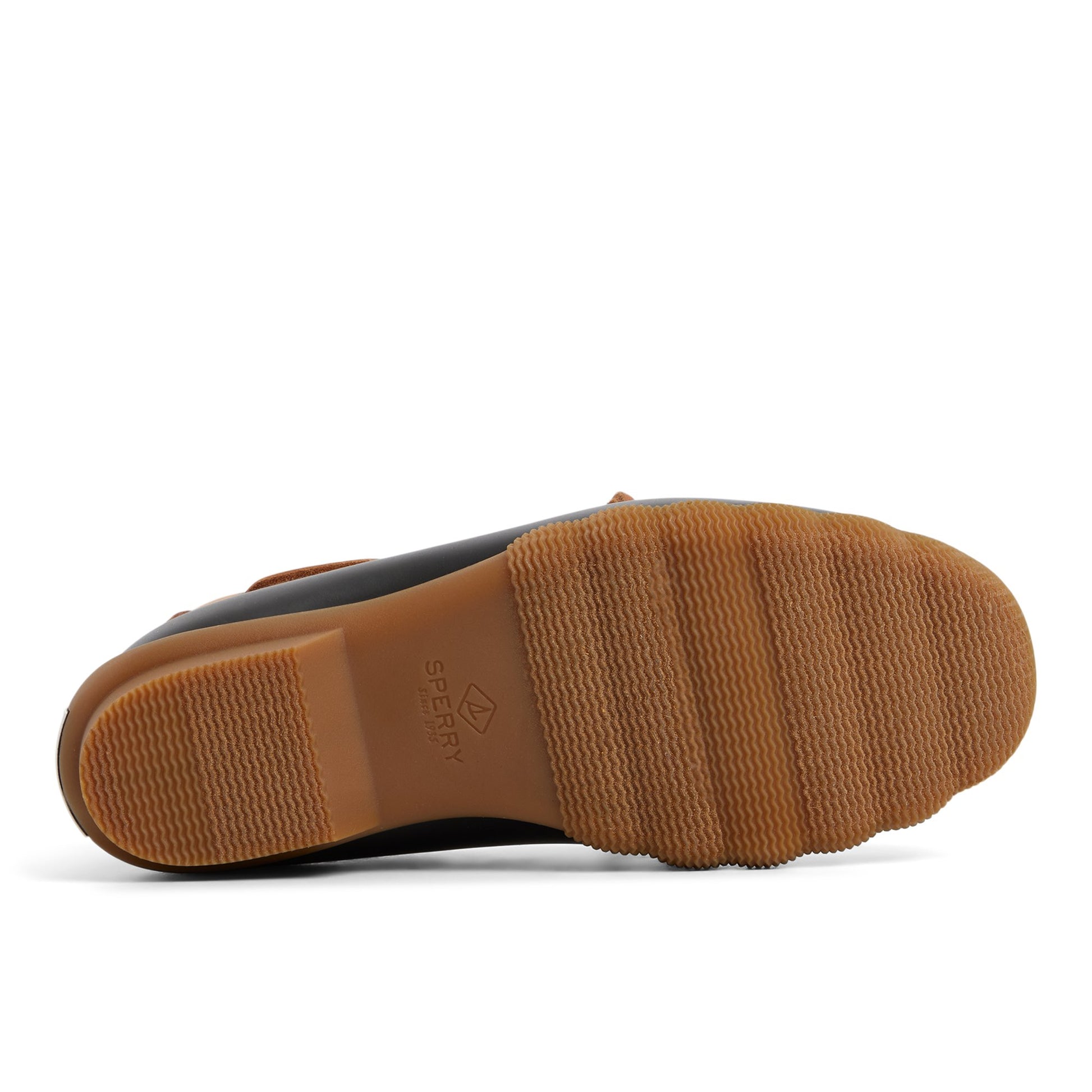 Close-up of the Light brown Saltwater™ 1 Eye Duck Shoe Duck Boots