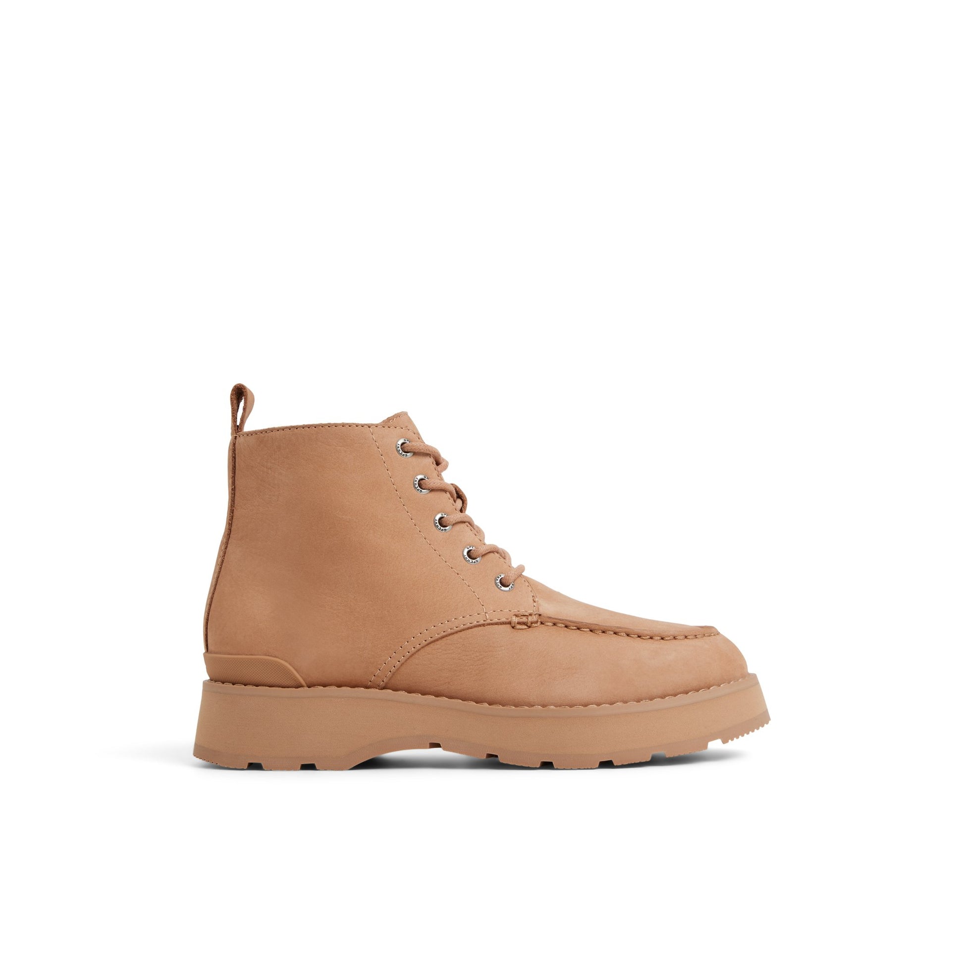Main View of Tan Newbury Chelsea Lug Boot Ankle Boots for Womens