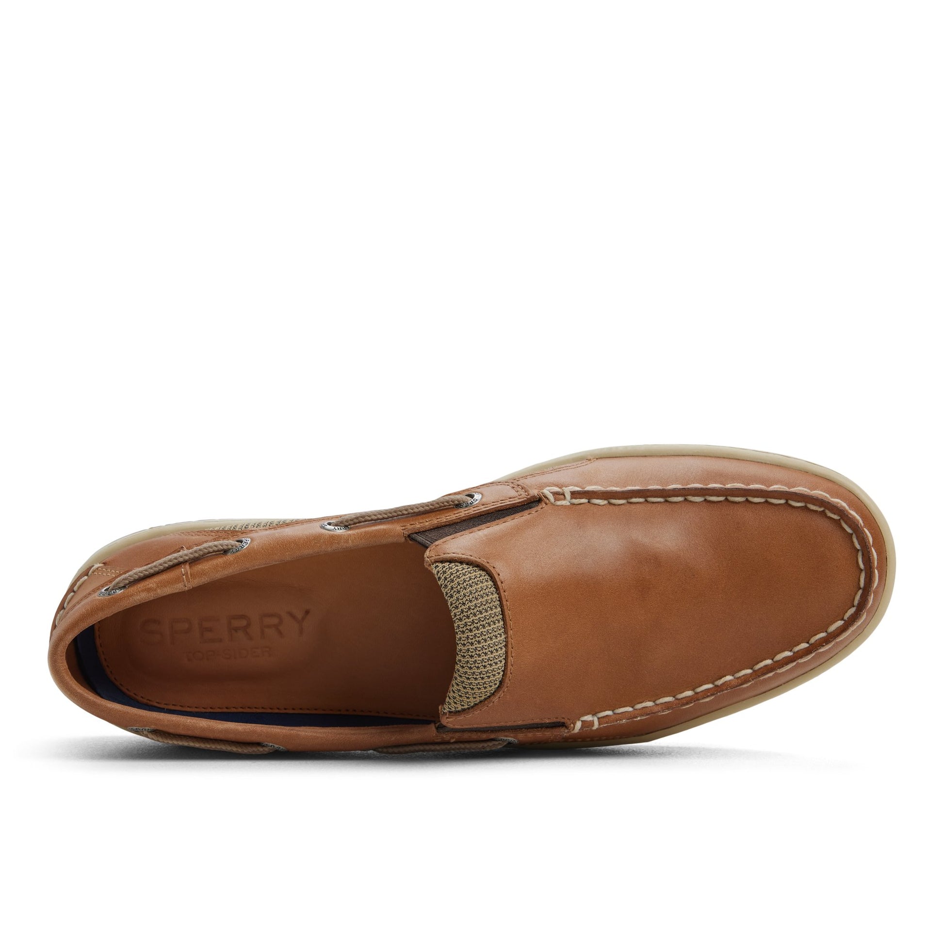 Top-down view of the Linen Multi Billfish Slip-on Loafer Casual Loafers
