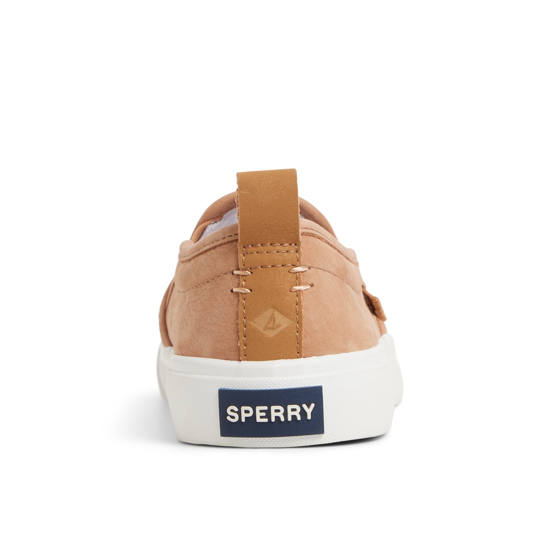 Three-quarter angle of Tan Bermuda Beach Twin Gore Sneaker Slip-on Sneakers's front side
