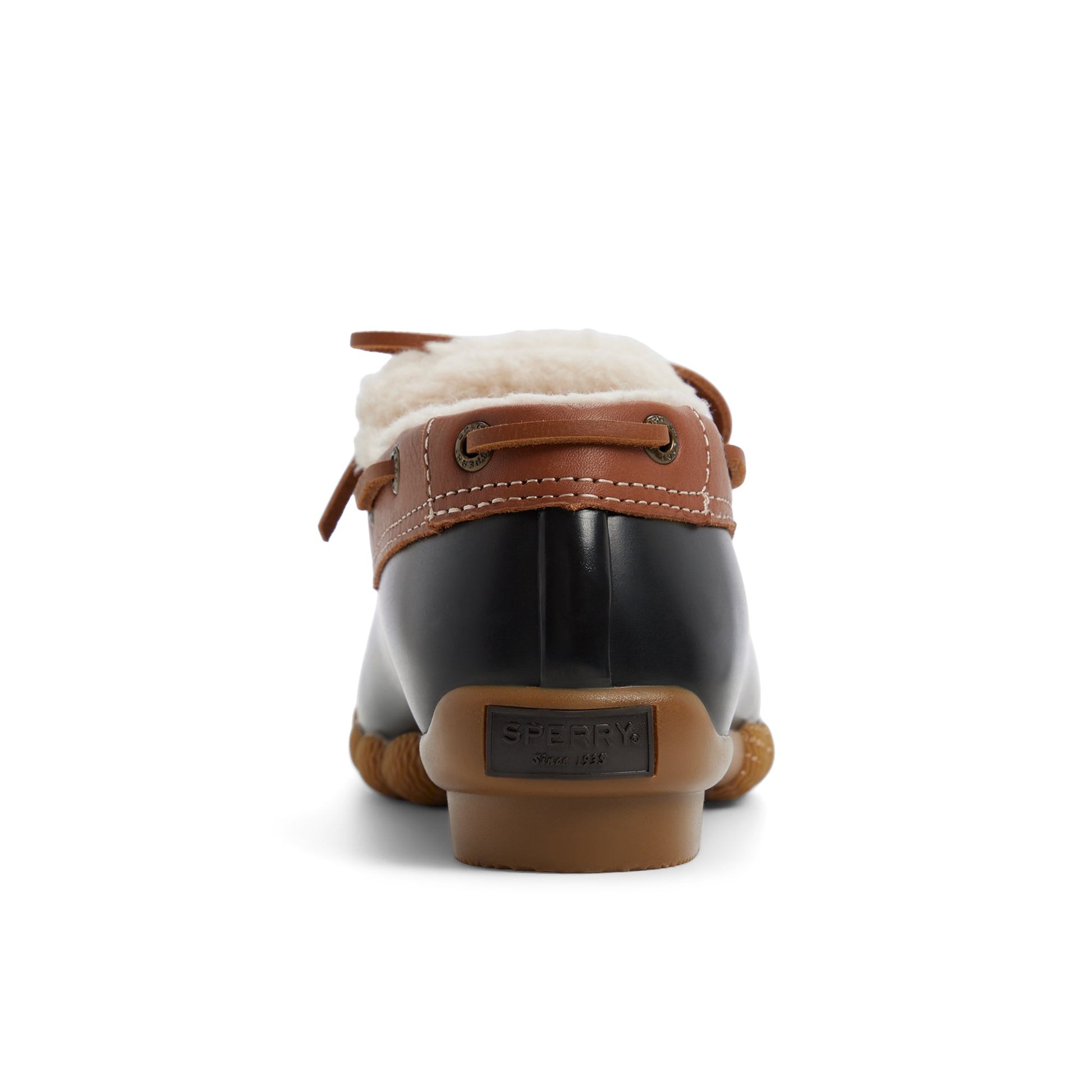 Three-quarter angle of Light brown Saltwater™ 1 Eye Duck Shoe Duck Boots's front side
