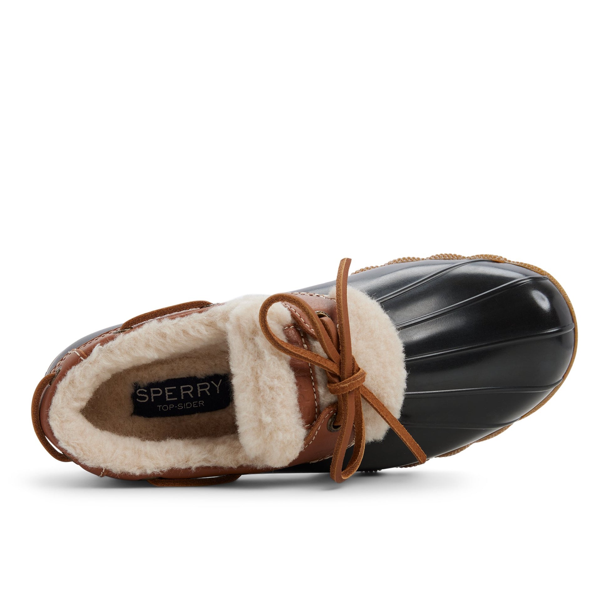 Top-down view of the Light brown Saltwater™ 1 Eye Duck Shoe Duck Boots