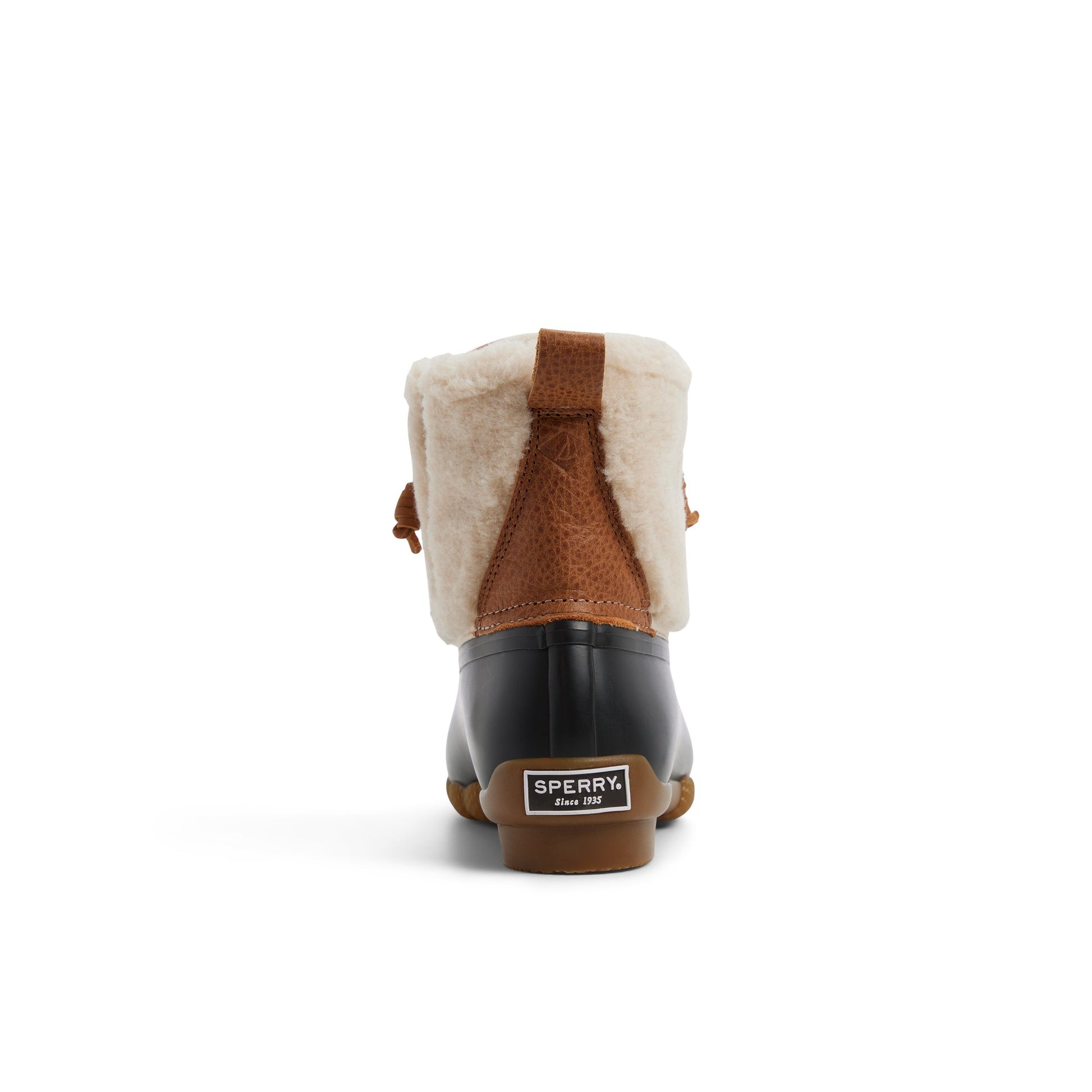 Three-quarter angle of Light brown Saltwater™ Duck Lug Boot Duck Boots's front side