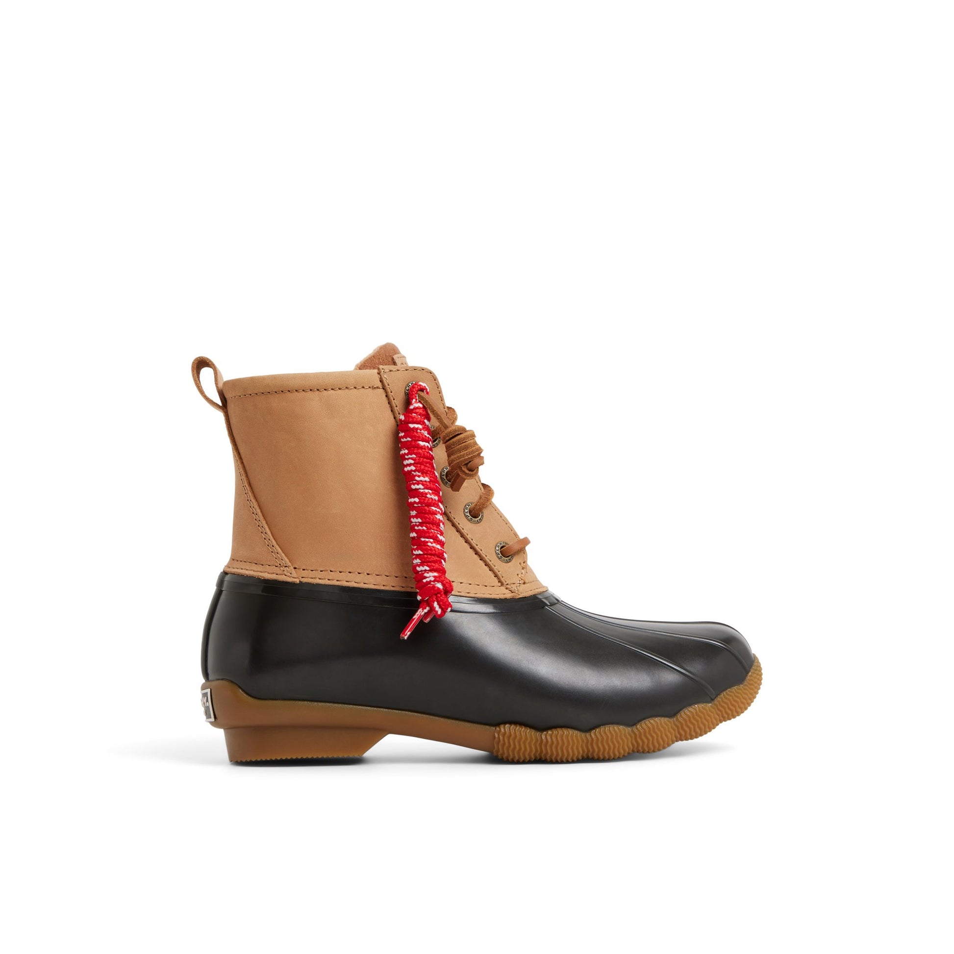 Main View of Tan Saltwater™ Duck Lug Boot Duck Rain Boots for Womens