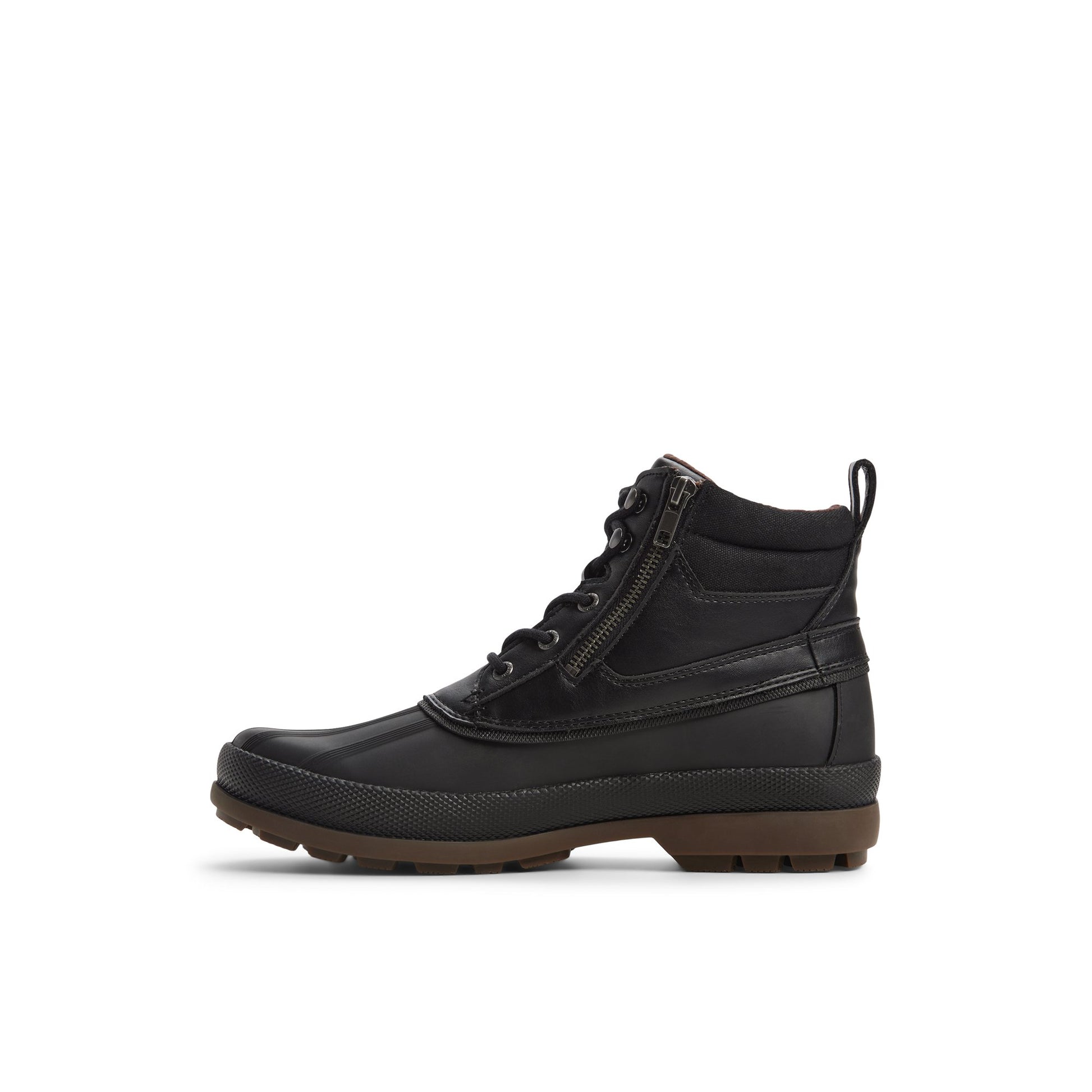 Three-quarter angle of Other Black Gloucester Duck Boots Duck Rain Boots's back side