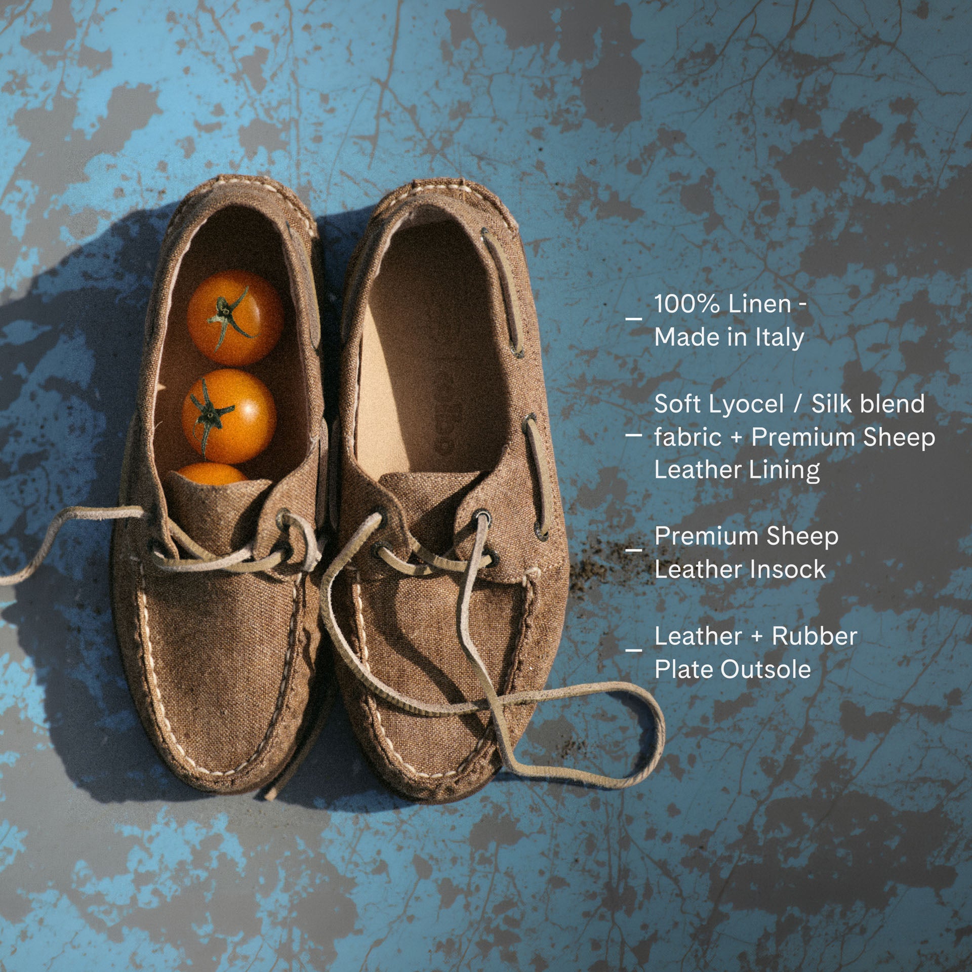 Sperry x Colbo Authentic Original™ 2-Eye Boat Shoe Washed Linen