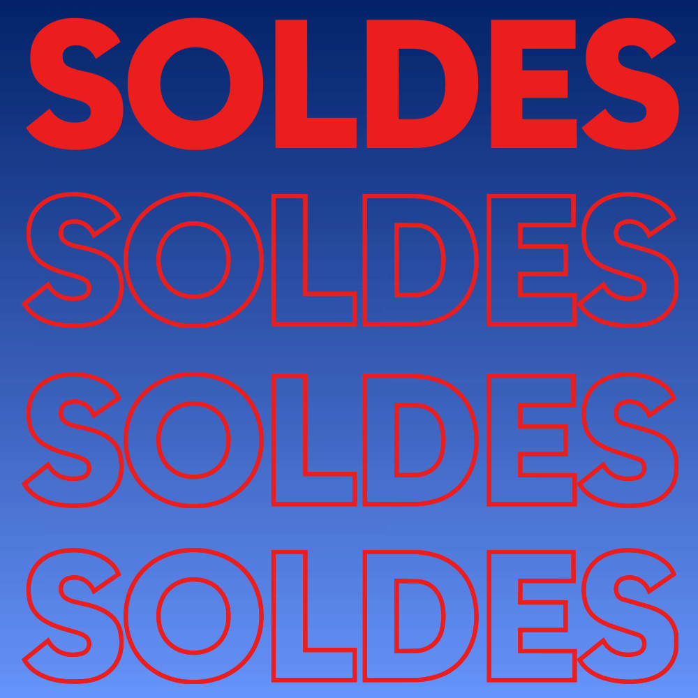 Magasinez les soldes