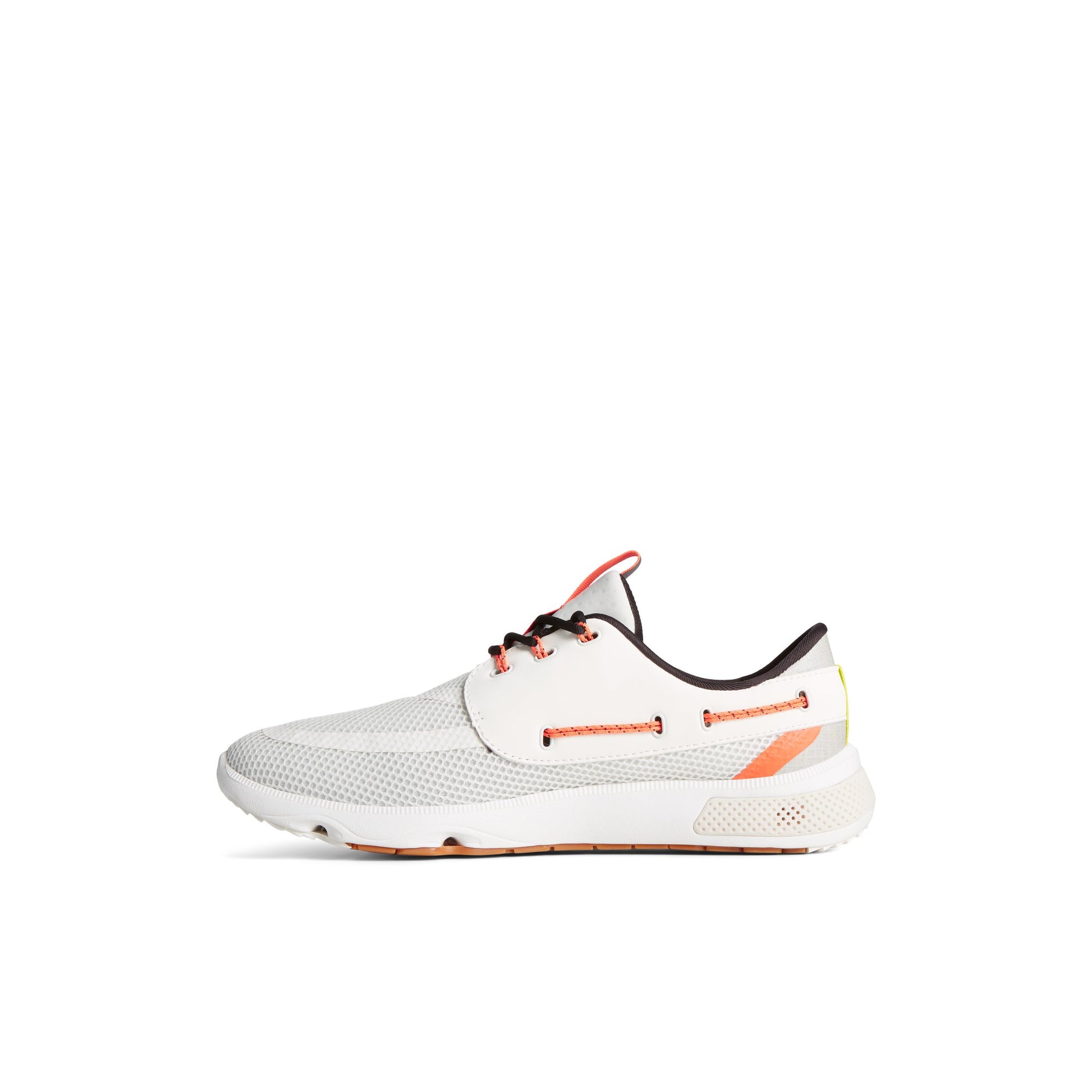 Side view of White 7 Seas 3-Eye Sneaker Sneakers