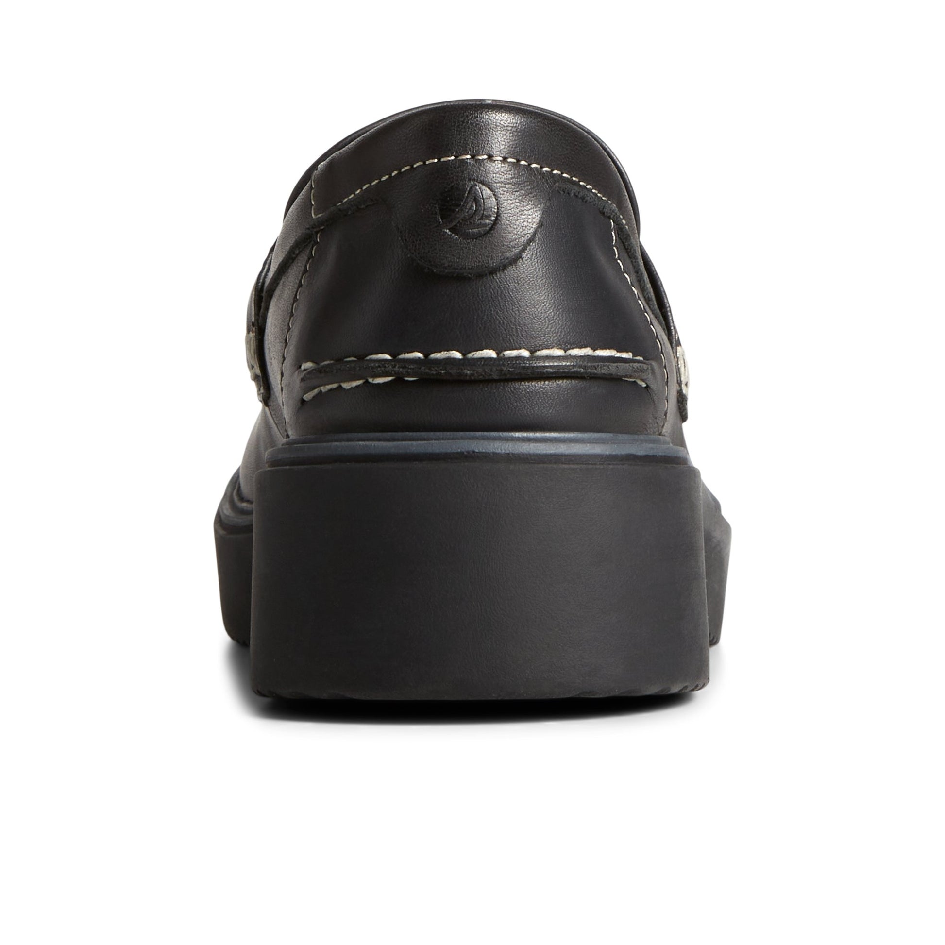 Close-up of the Black Bayside Loafer Loafer Moccasin Casual Shoes