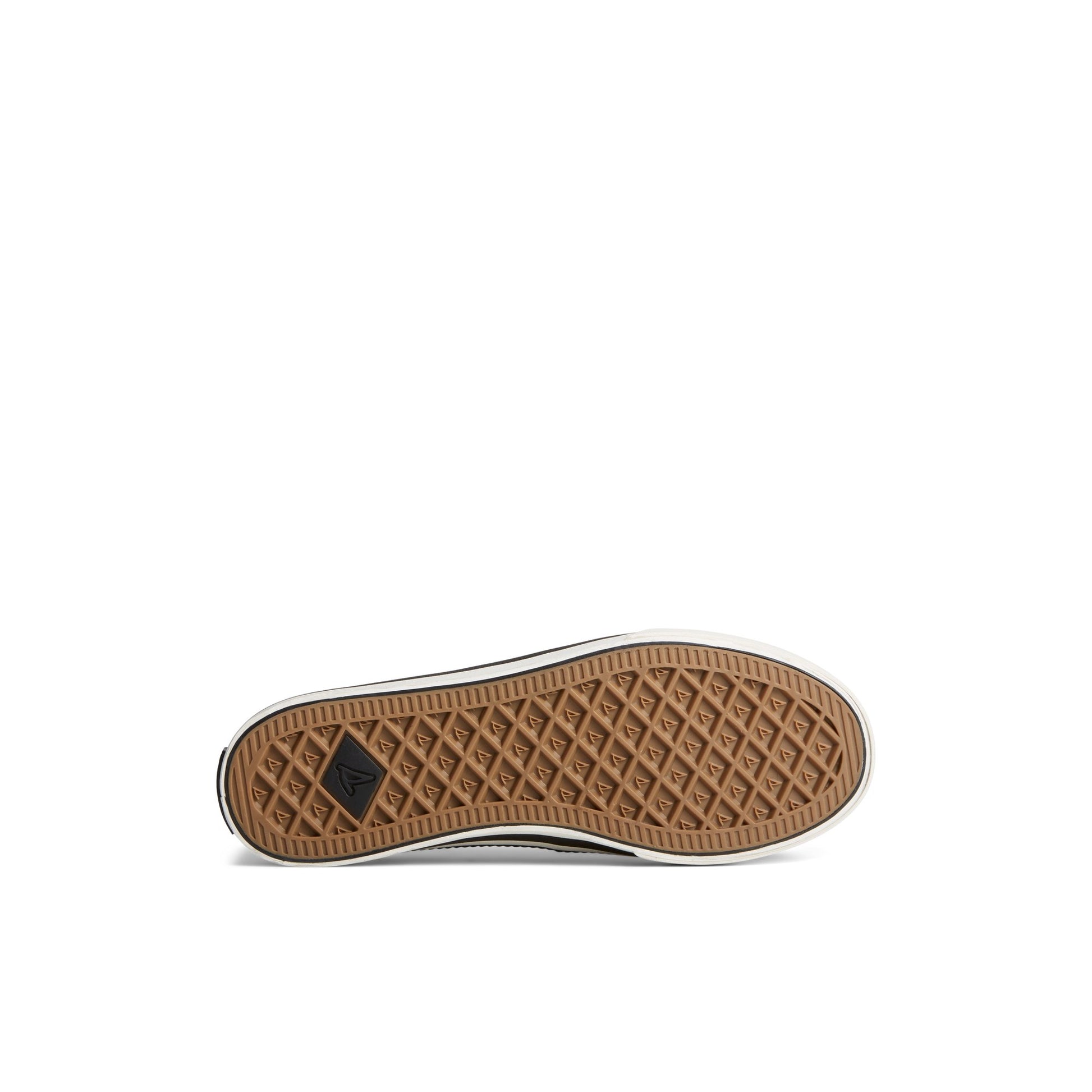 View of Black Sea Sailor Platform Sneaker Vulcanized Tassel Loafer Sneaker's sole