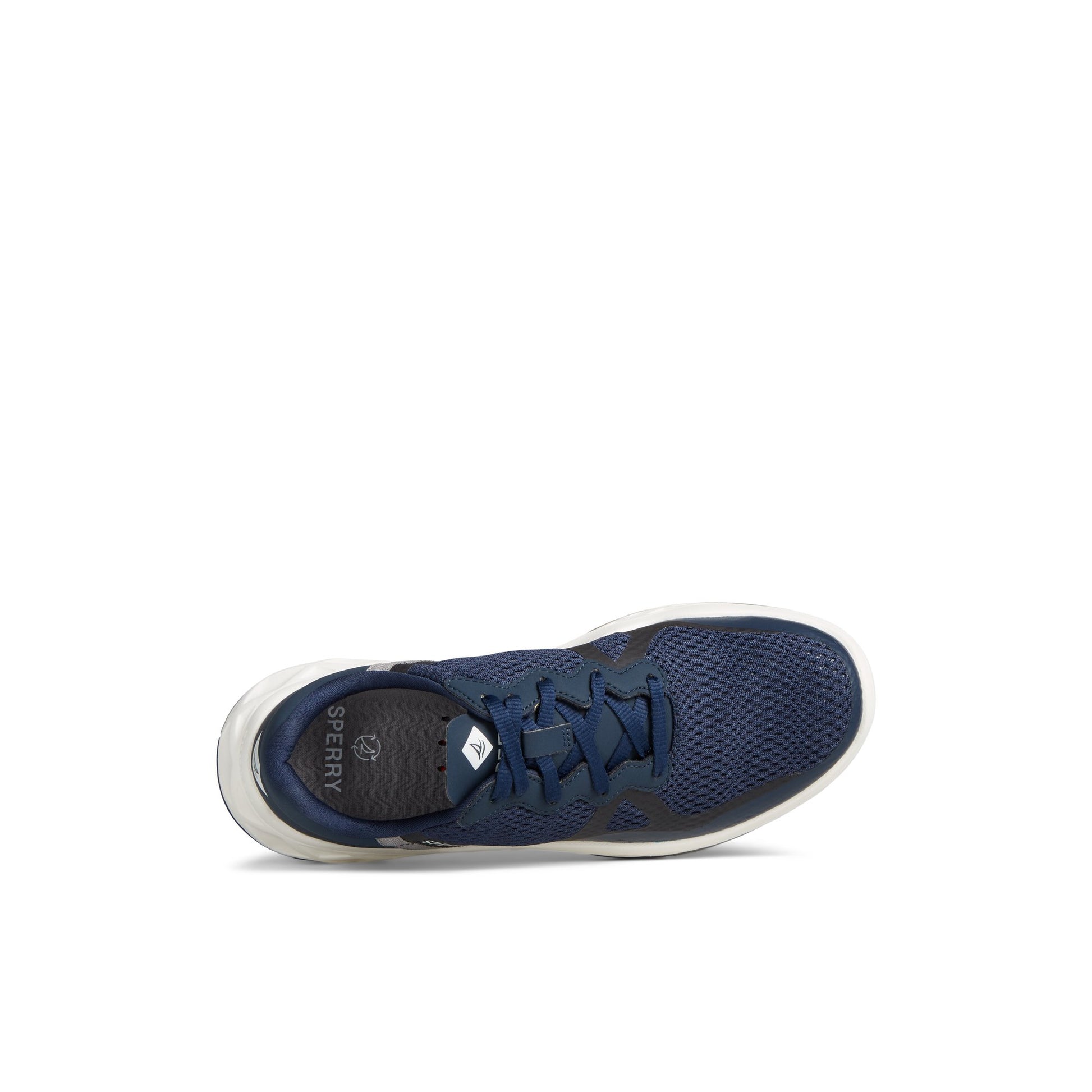 Top-down view of the Navy SeaCycled™ Headsail Sneaker Sneakers