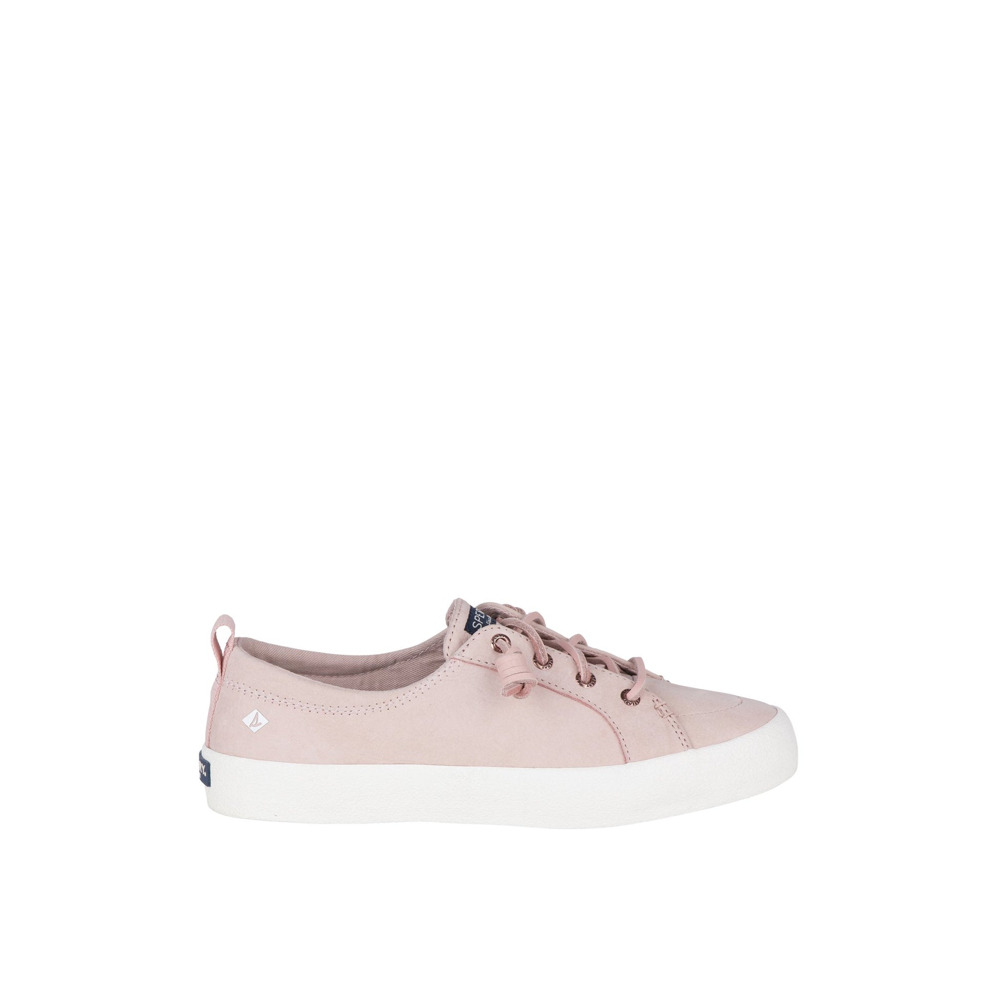 Main View of Medium Pink Crest Vibe Sneaker Vulcanized Sneaker for Womens