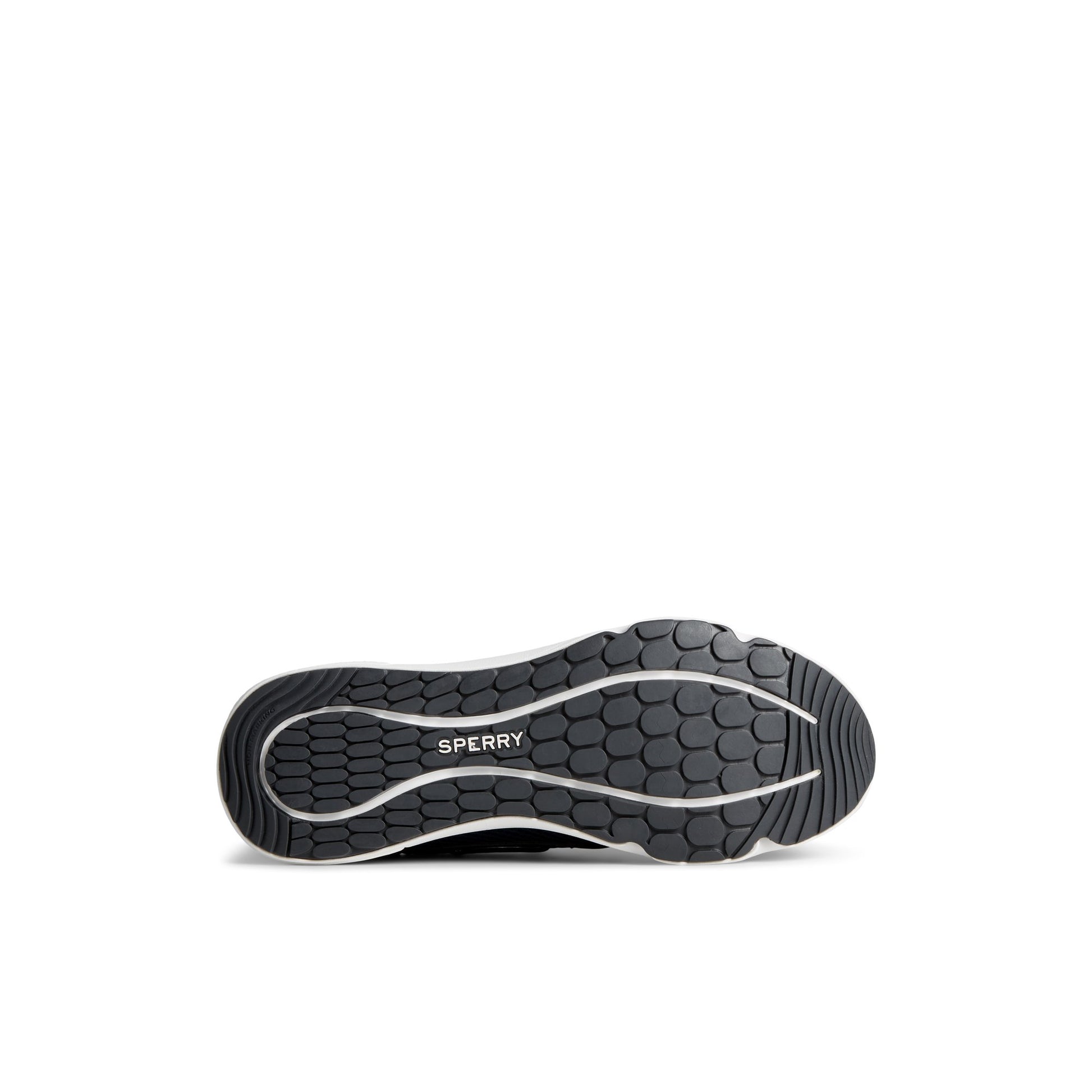 View of Navy 7 Sea 3-Eye Sneaker Sneakers's sole