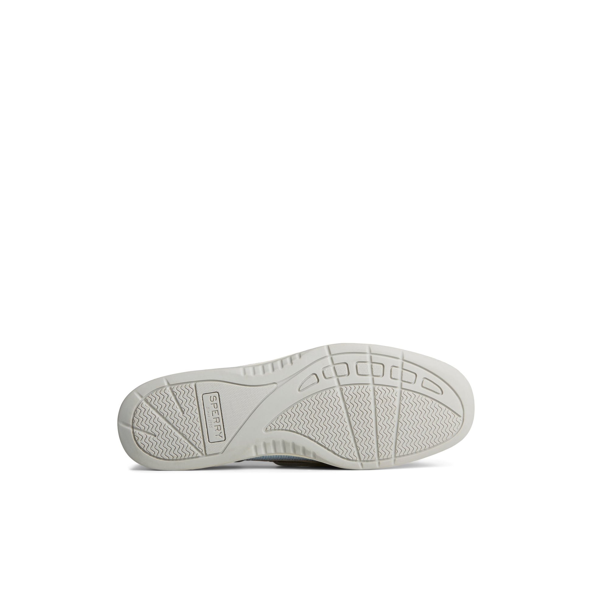View of White Angelfish Two-Tone Boat Shoe Boat Shoes's sole