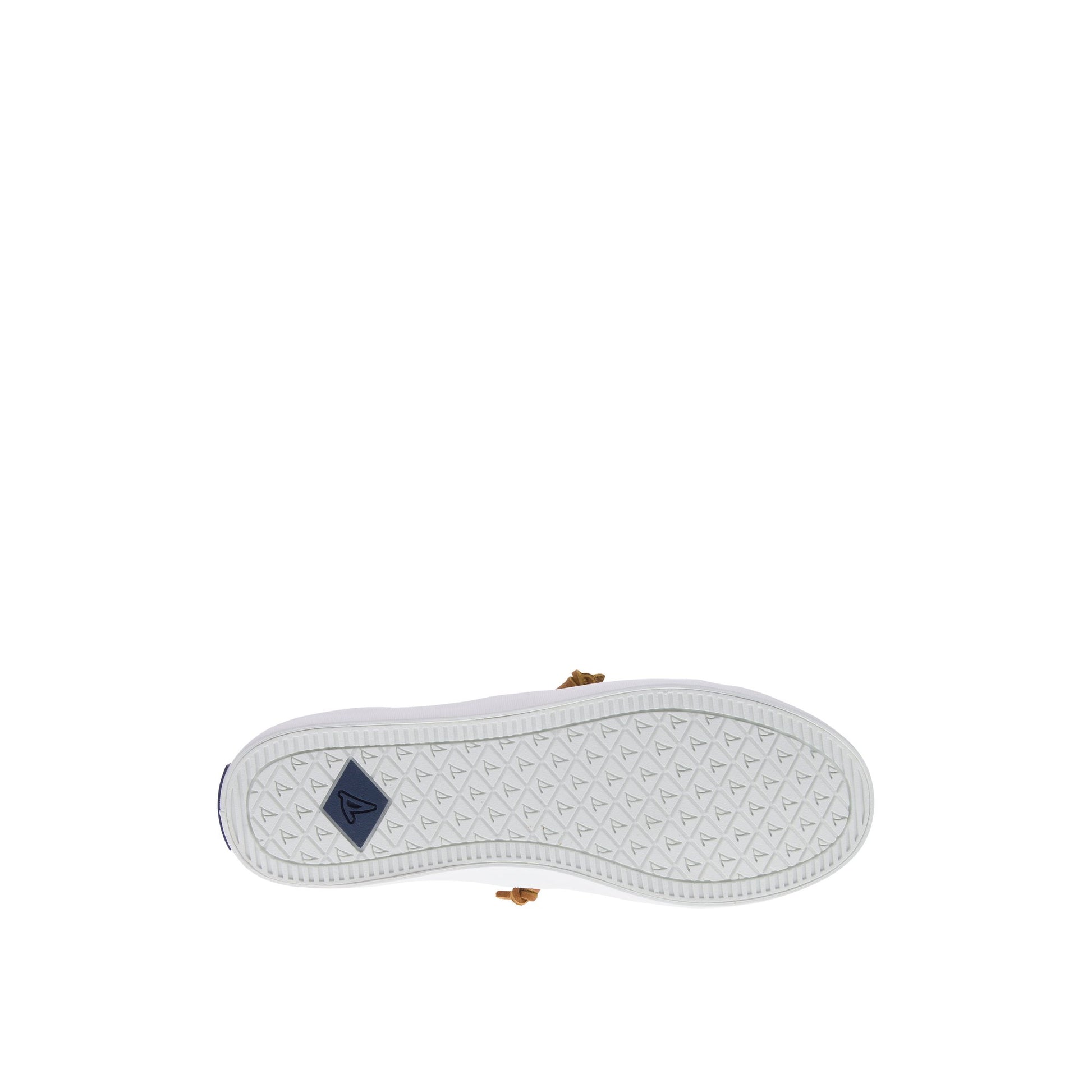View of Bone Crest Vibe Canvas Mainstream Sneaker Vulcanized Sneaker's sole