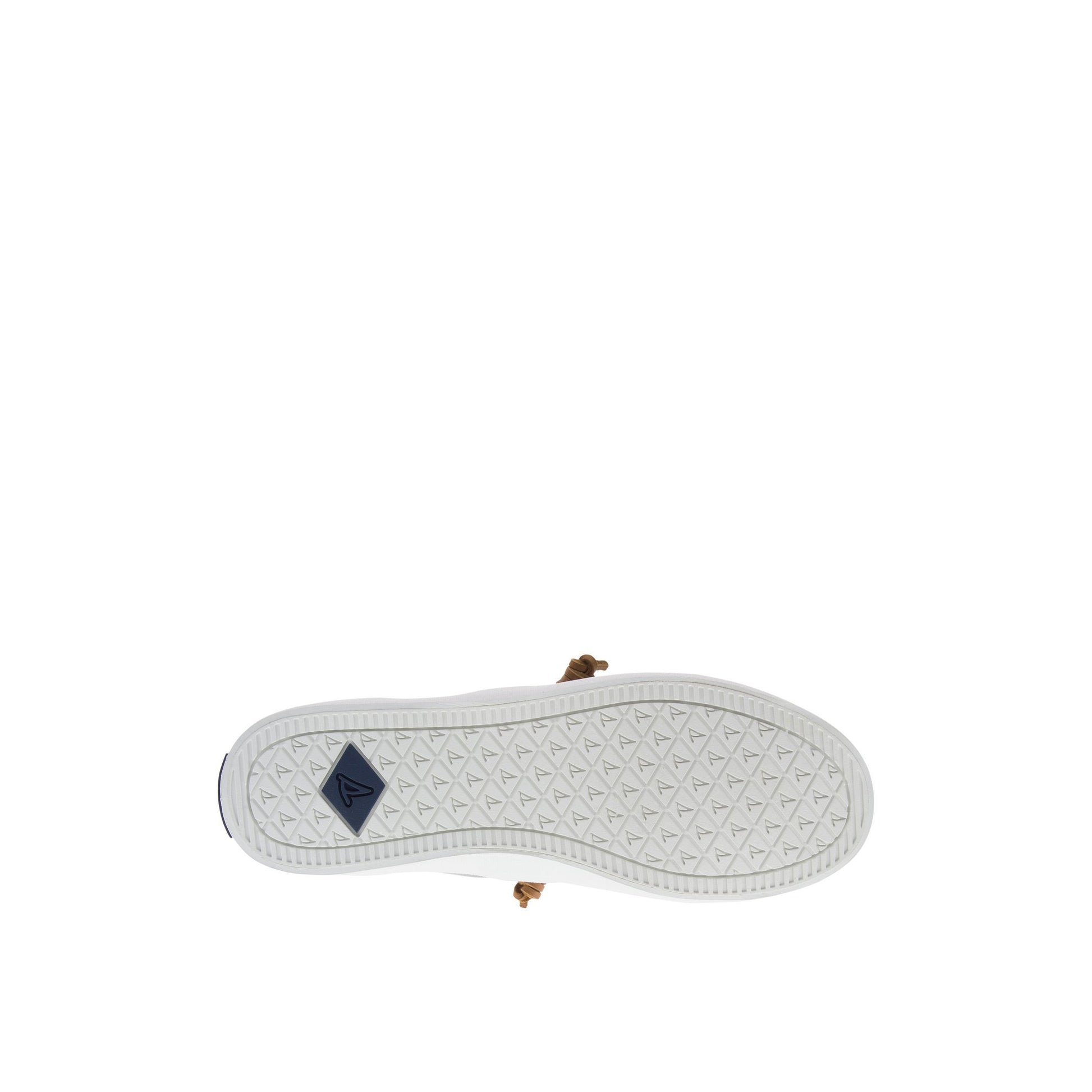 View of Grey Crest Vibe Canvas Mainstream Sneaker Vulcanized Sneaker's sole