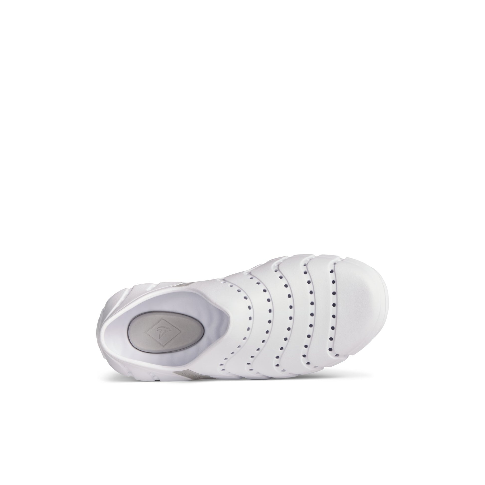 Top-down view of the White Water Strider Water Shoes
