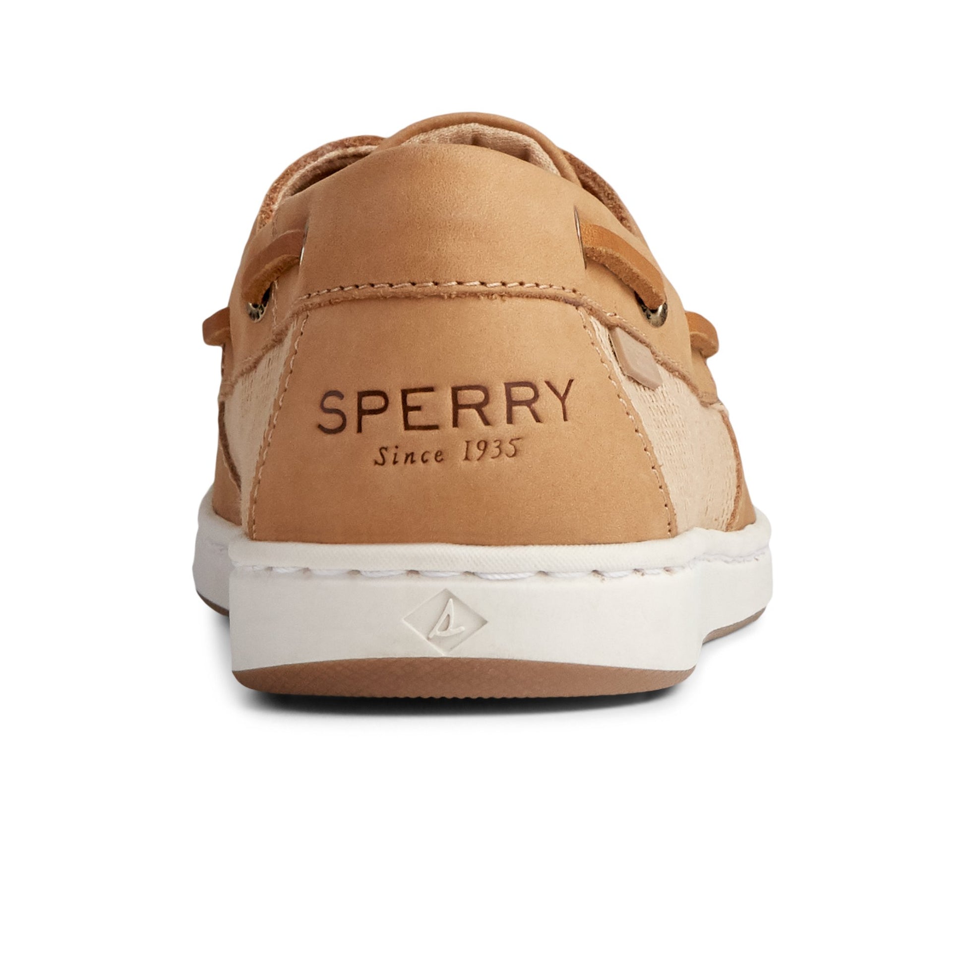 Close-up of the Medium Beige Coastfish Boat Shoe Boat Shoes