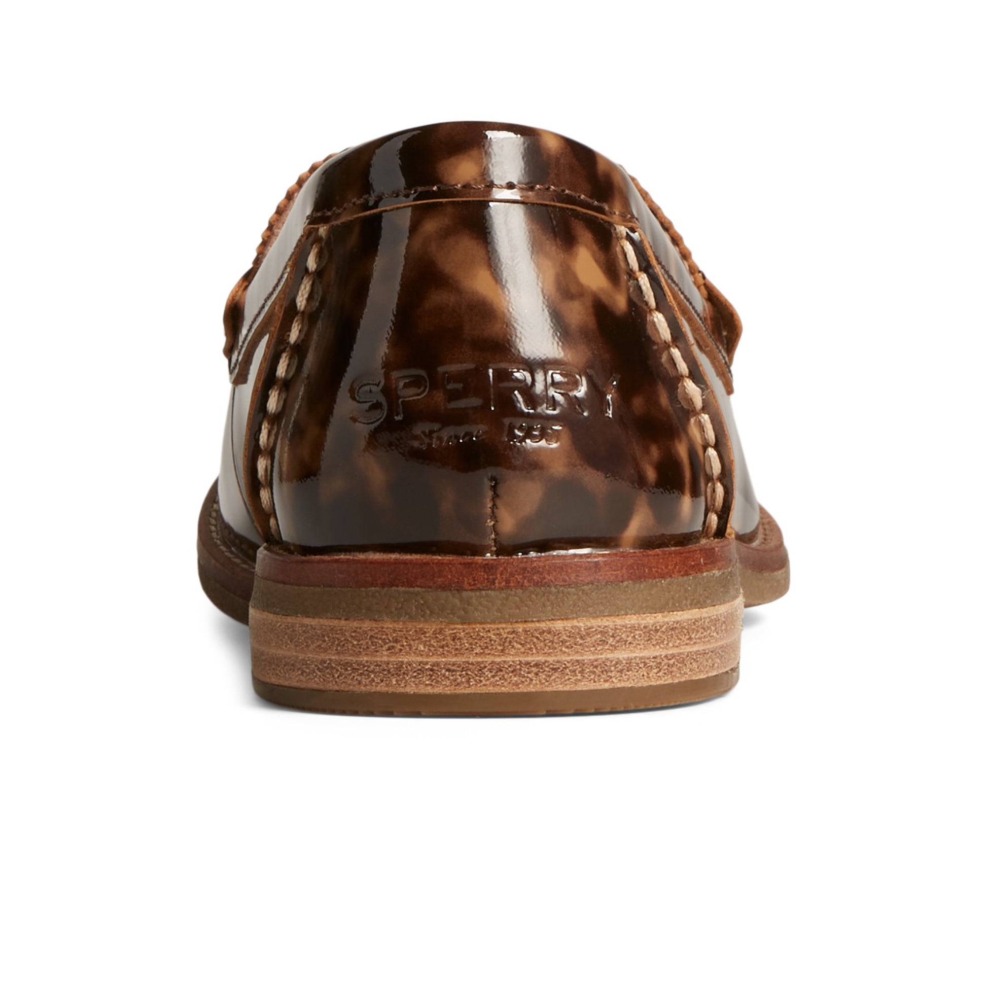 Close-up of the Brown Seaport Penny Loafer Penny Loafer Shoes