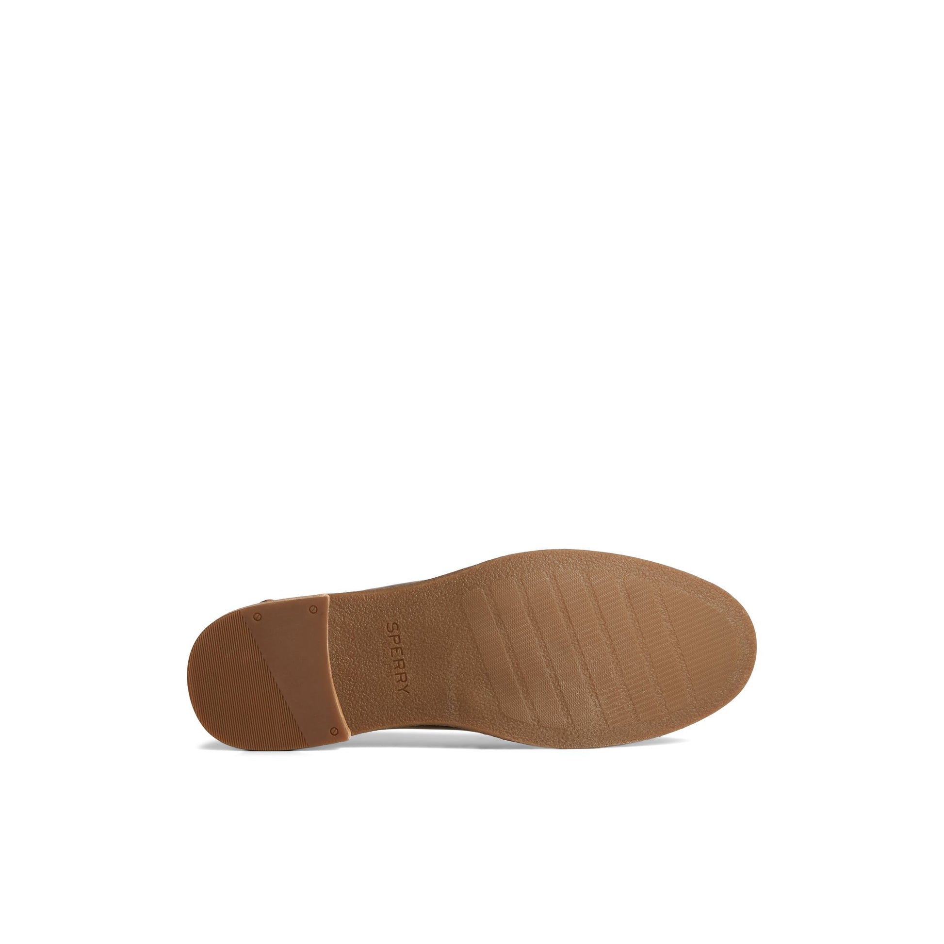 View of Brown Seaport Penny Loafer Penny Loafer Shoes's sole
