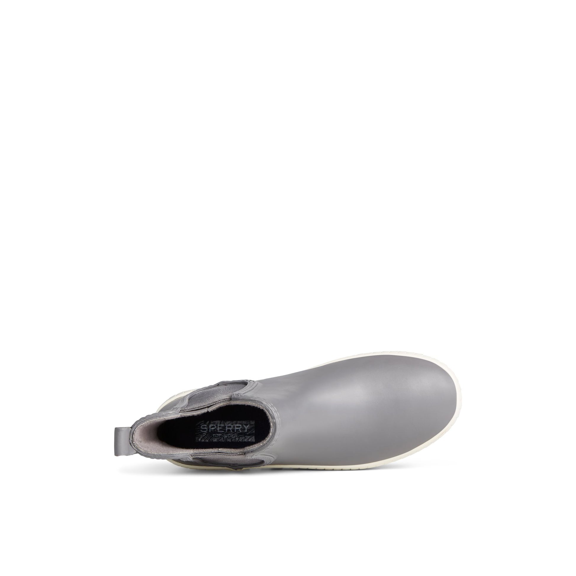 Top-down view of the Grey Torrent Chelsea Waterproof Rain Boot Chelsea Rain Boot