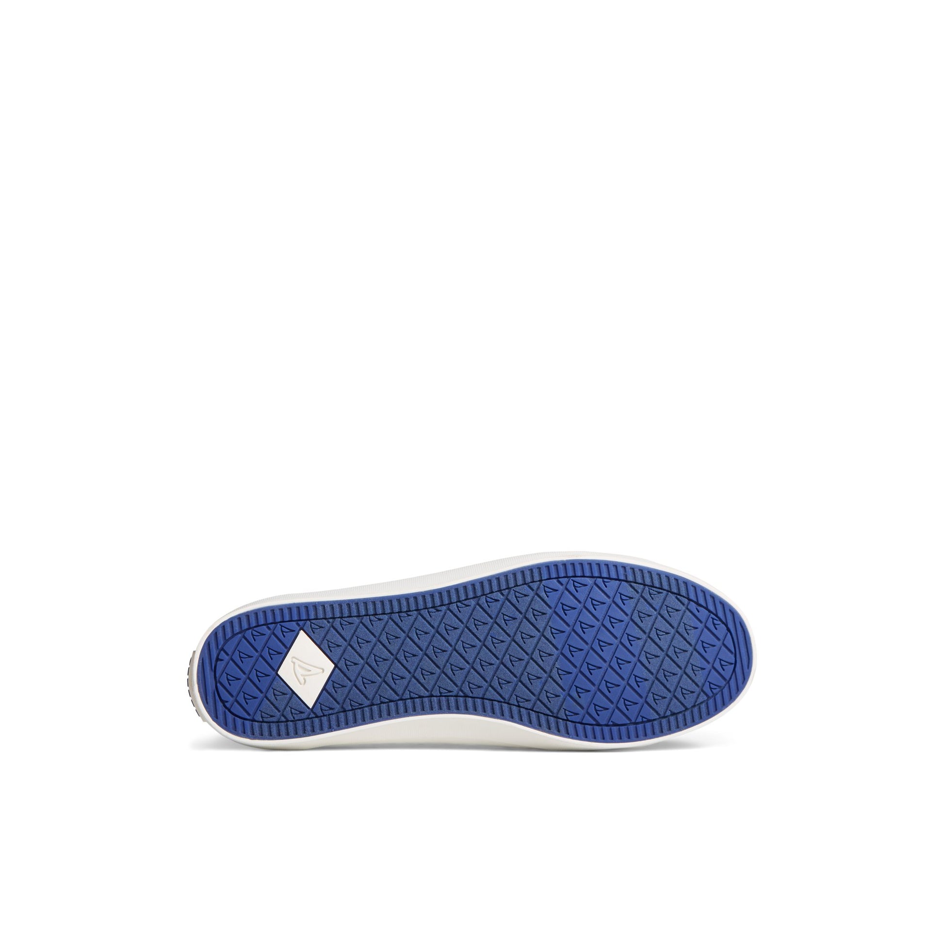 View of White Crest Vibe Mesh Sneaker Vulcanized Sneaker's sole