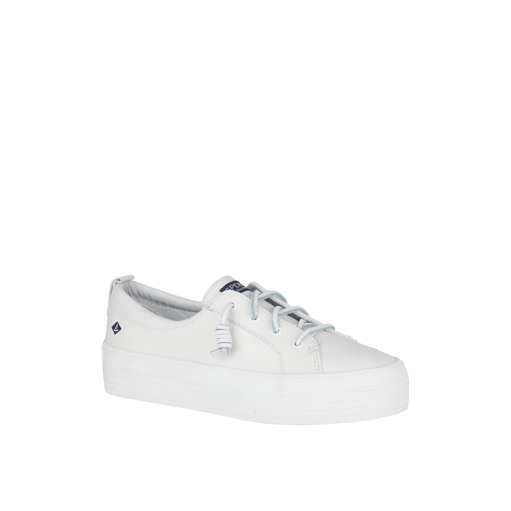 Support produit pour Baskets à plateforme en cuir Crest Vibe