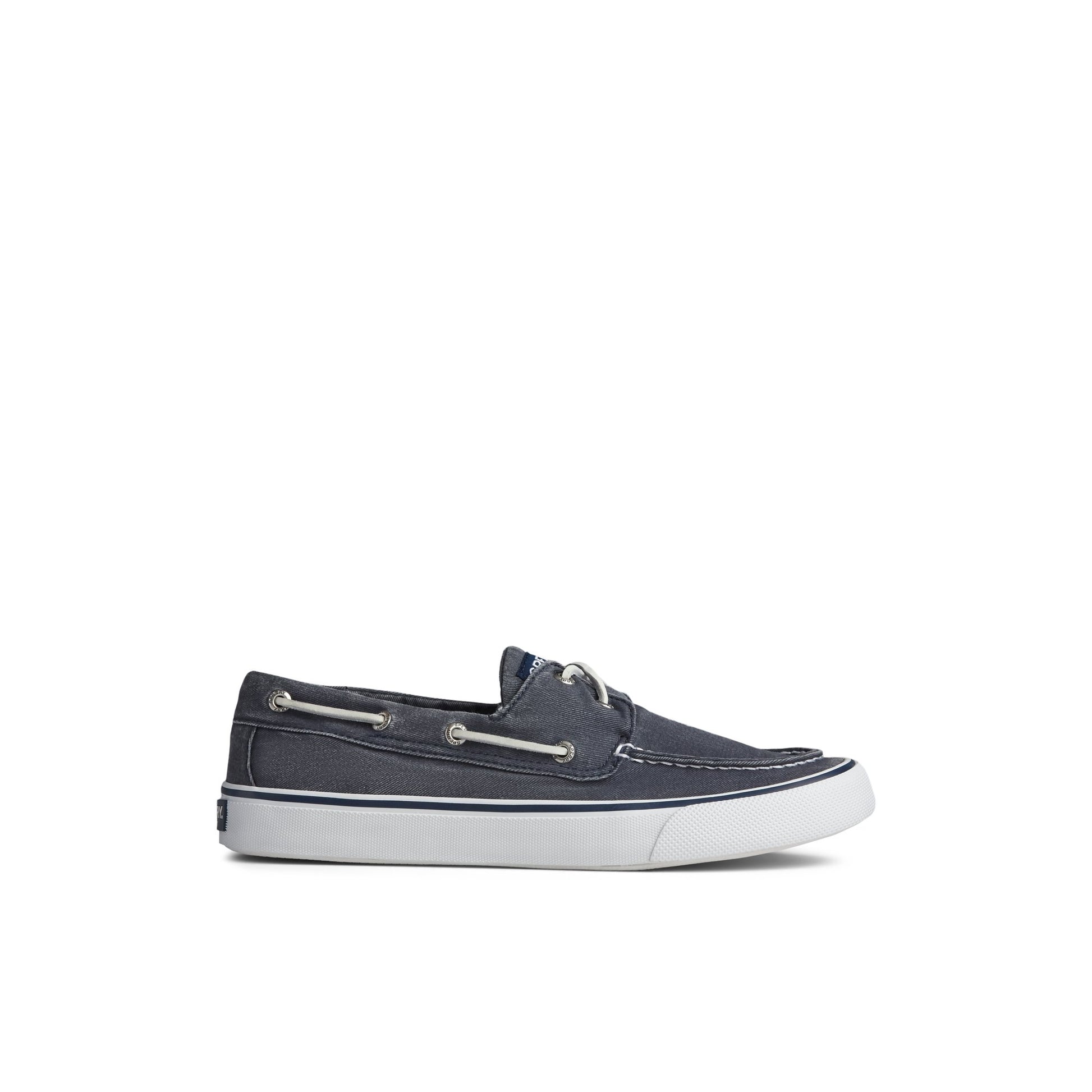 Main View of Navy Bahama II Sneaker Vulcanized Sneaker Boat Shoes for Mens