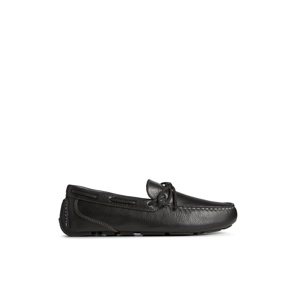Sperry Davenport 1 Eye Navy Blue Driver Moccasin Toe Slip On Loafer Shoes Men 13 Davenport Pull Up Leather 1-Eye Driver Black | Sperry main image 2