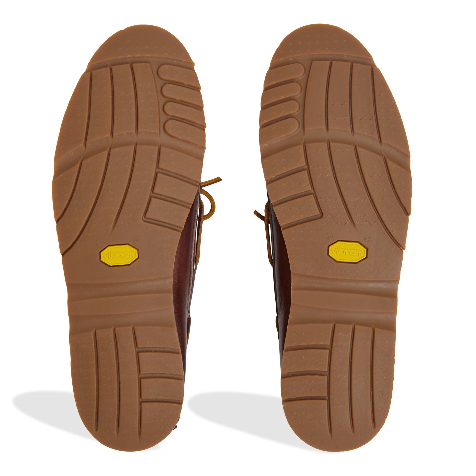 Close-up of the Brown Gold Cup™ Authentic Original™ Handcrafted in Maine Boat Shoe Gold Cup - Boat Shoes