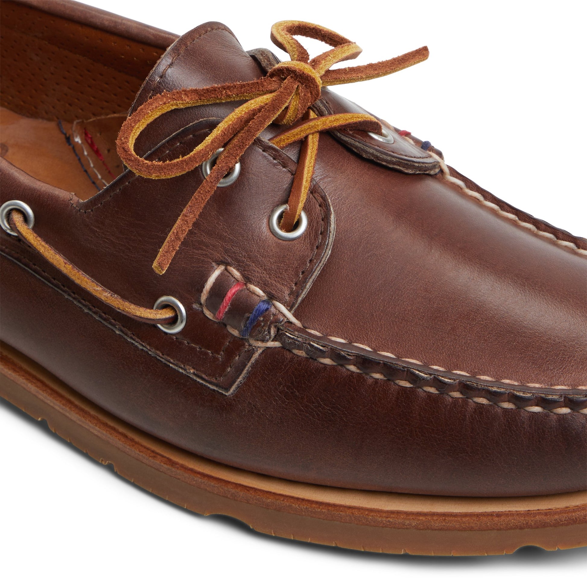 View of Brown Gold Cup™ Authentic Original™ Handcrafted in Maine Boat Shoe Gold Cup - Boat Shoes's sole