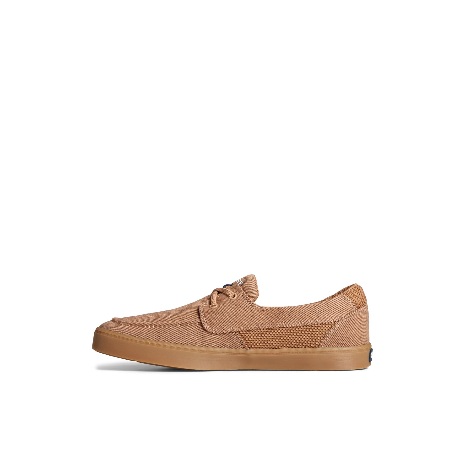 Side view of Bone SeaCycled™ Bowery Sneaker Vulcanized Sneaker