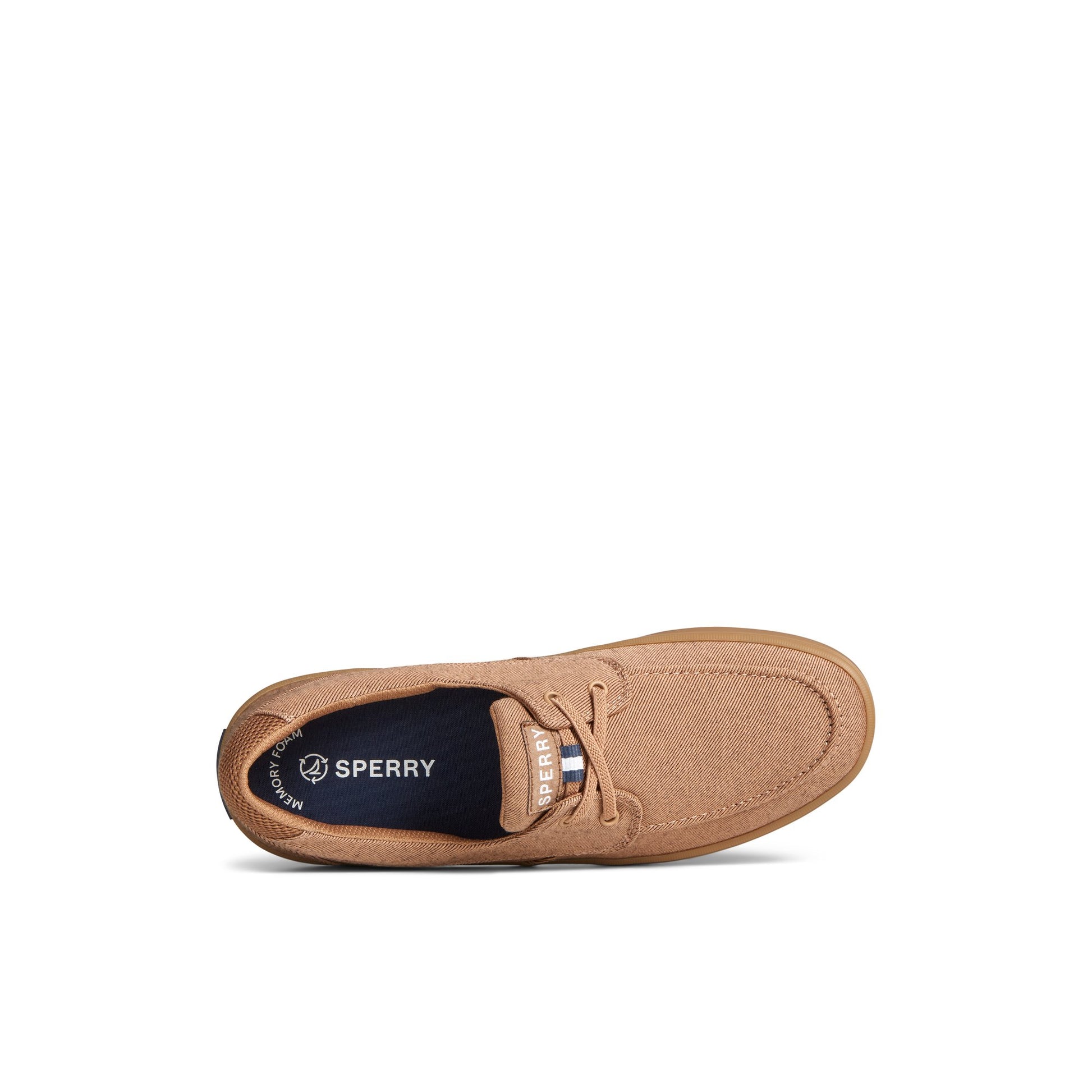 Top-down view of the Bone SeaCycled™ Bowery Sneaker Vulcanized Sneaker