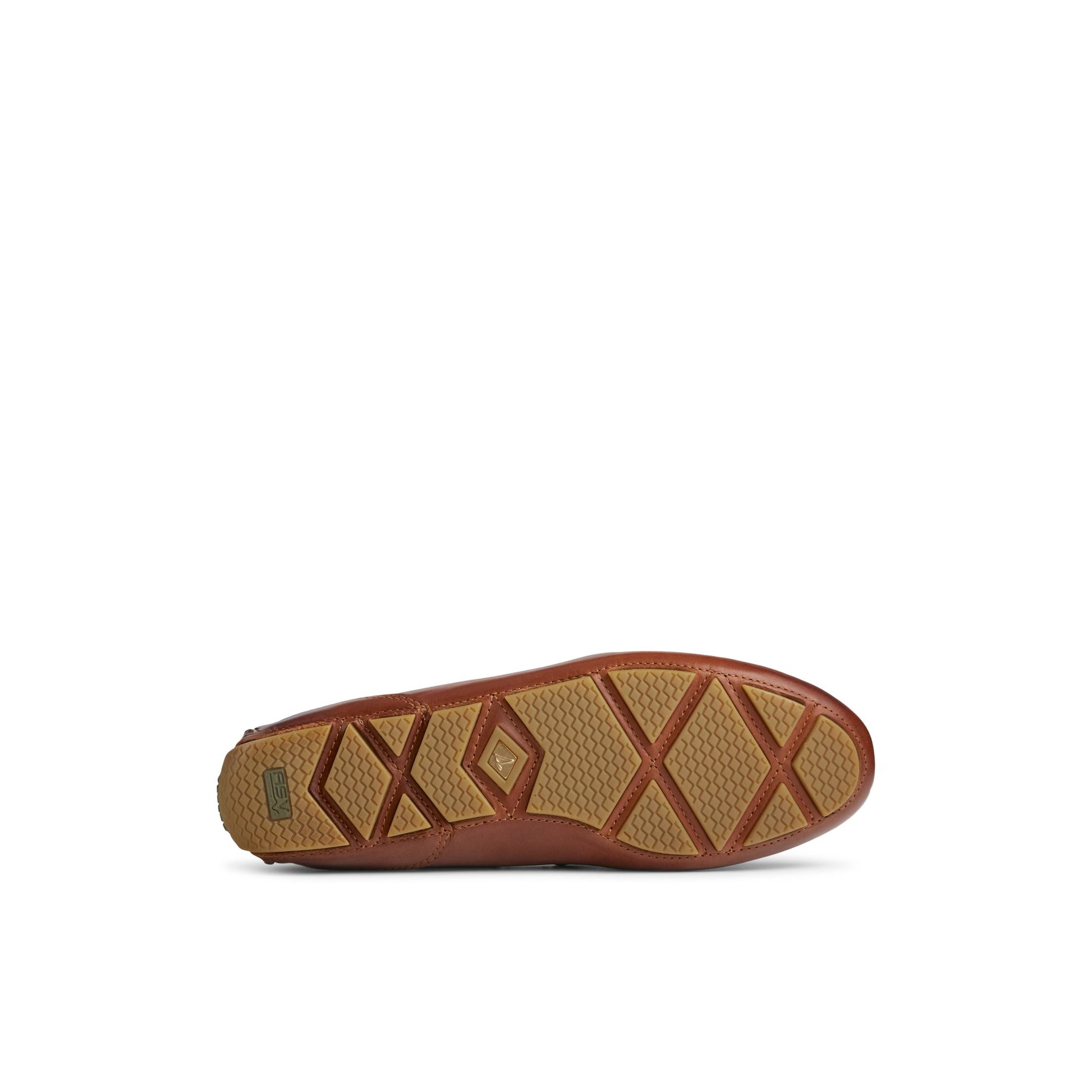 View of Medium Beige Gold Cup™ Harpswell 1-Eye Driver Driver Loafer Casual Shoes's sole