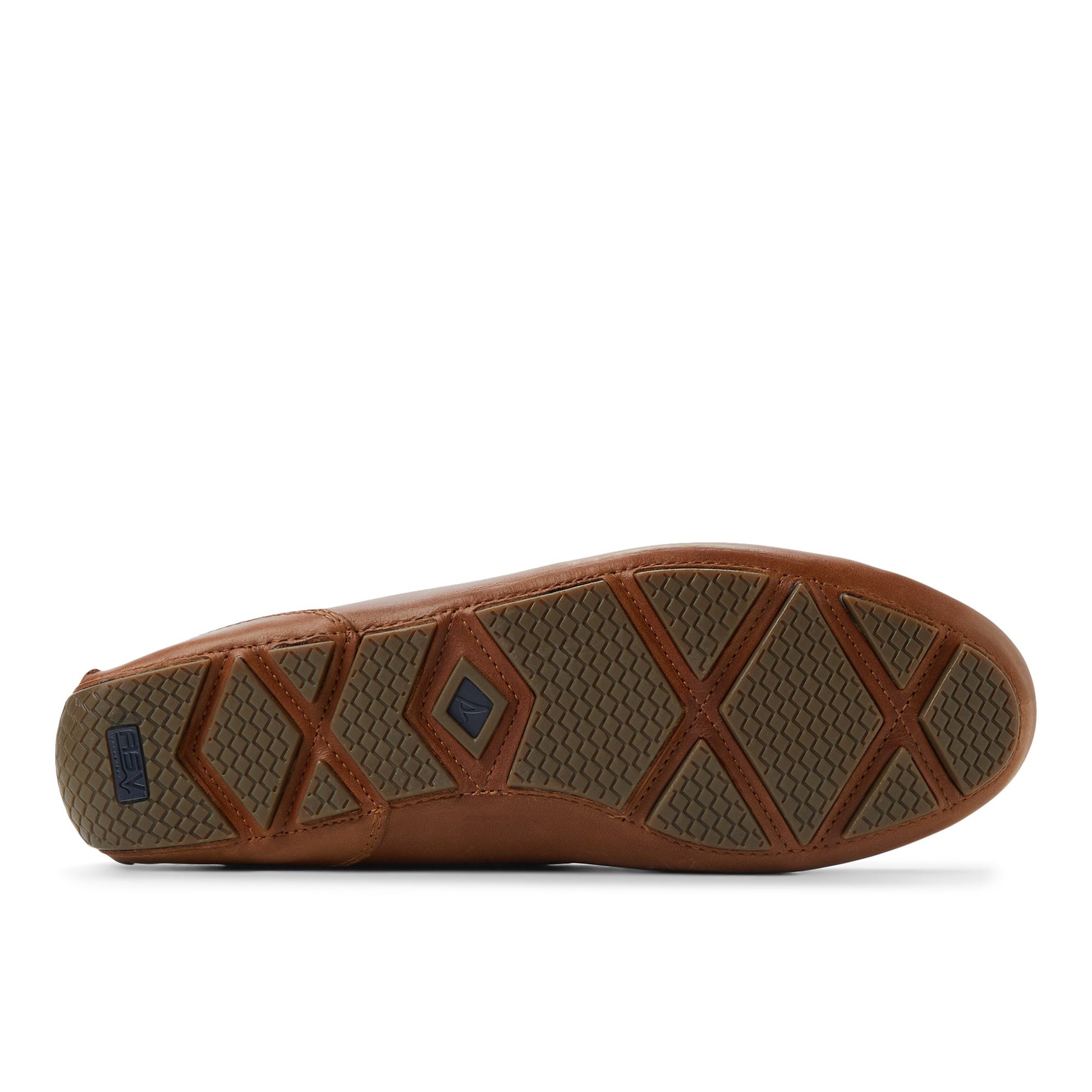 Close-up of the Medium Beige Davenport Venetian Driver Driver Loafer Casual Shoes