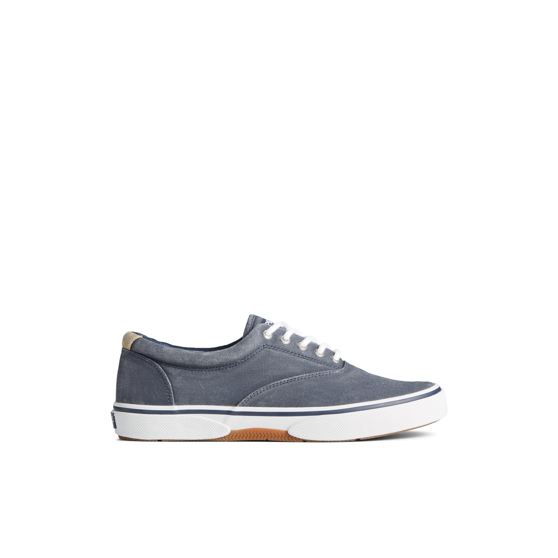Main View of Navy Halyard CVO Salt Washed Sneaker Vulcanized Sneaker for Mens