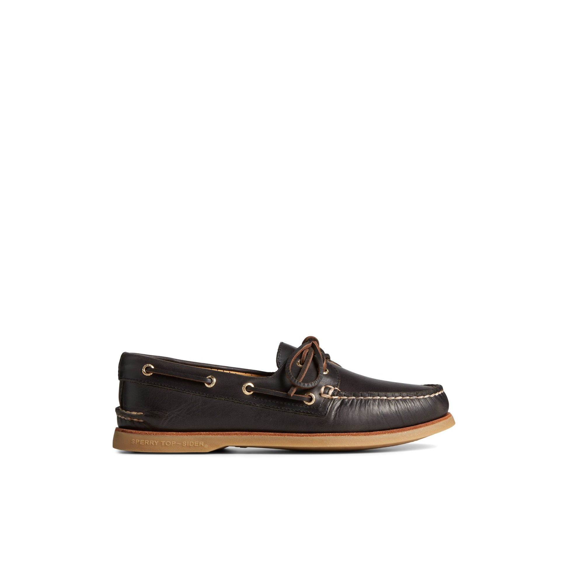 Main View of Black Gold Cup™ Authentic Original™ Orleans Leather Boat Shoe Boat Shoes for Mens