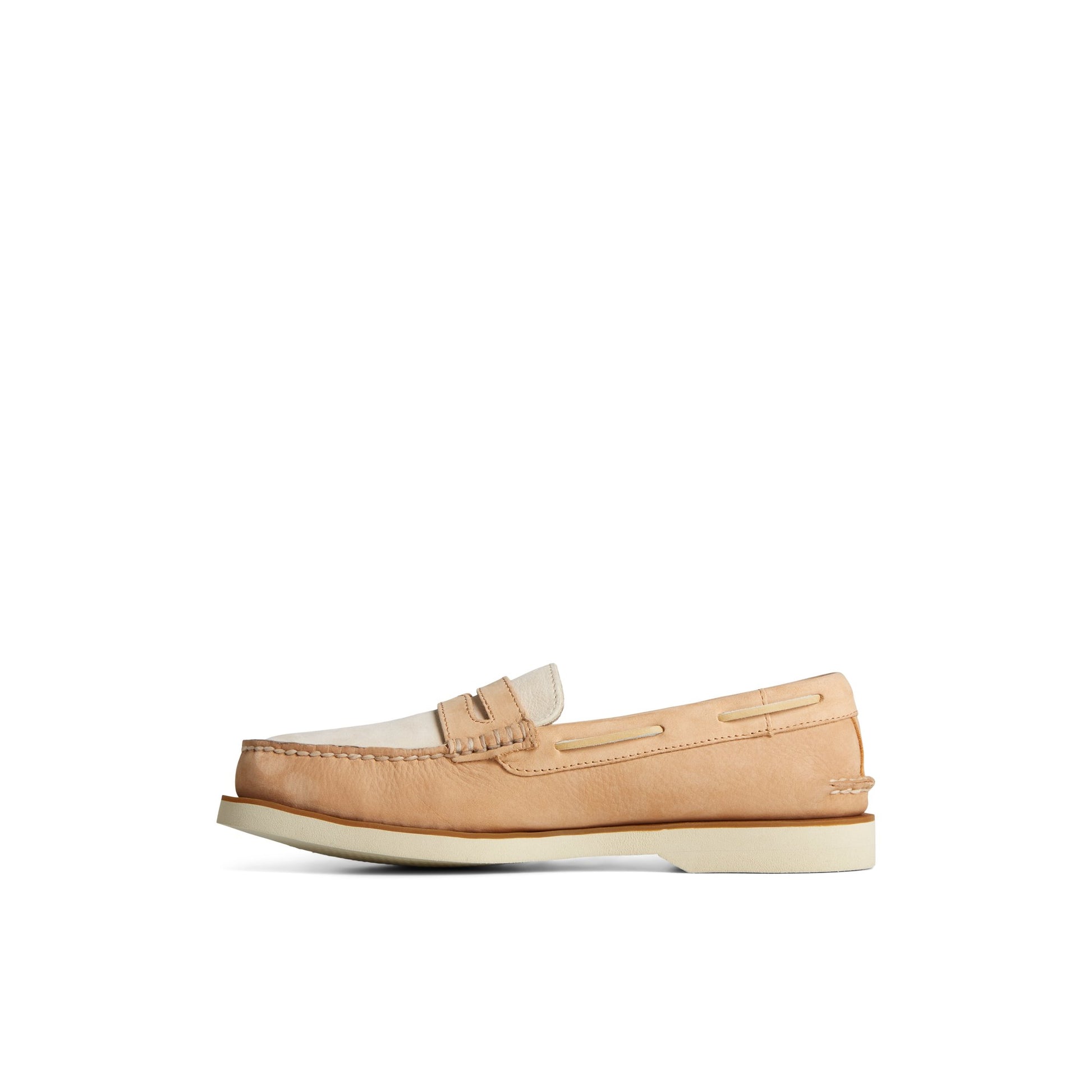 Side view of Brown Primary - Multi Authentic Original™ Double Sole Penny Loafer Penny Loafer