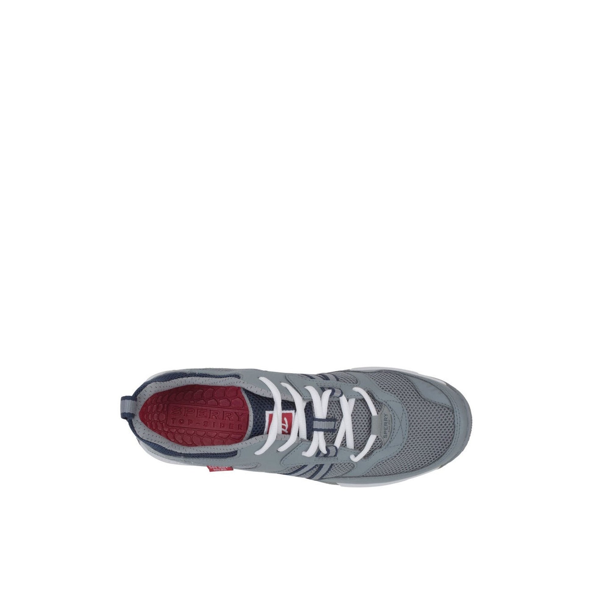 Top-down view of the Grey Harbormaster Sneaker Sneakers