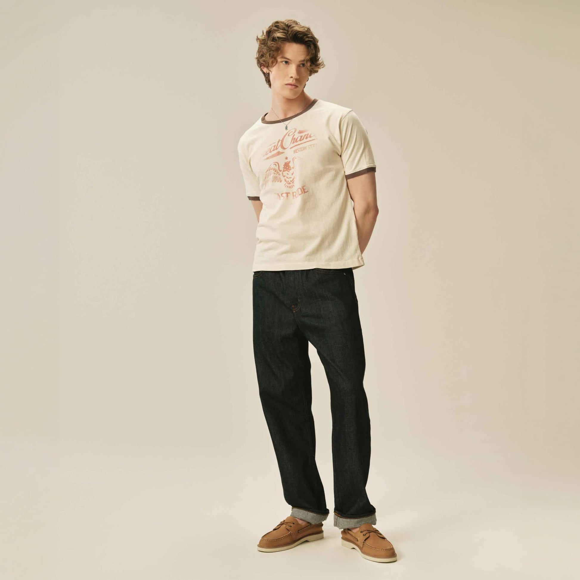 Product media for Authentic Original™ Double Sole Nubuck Boat Shoe