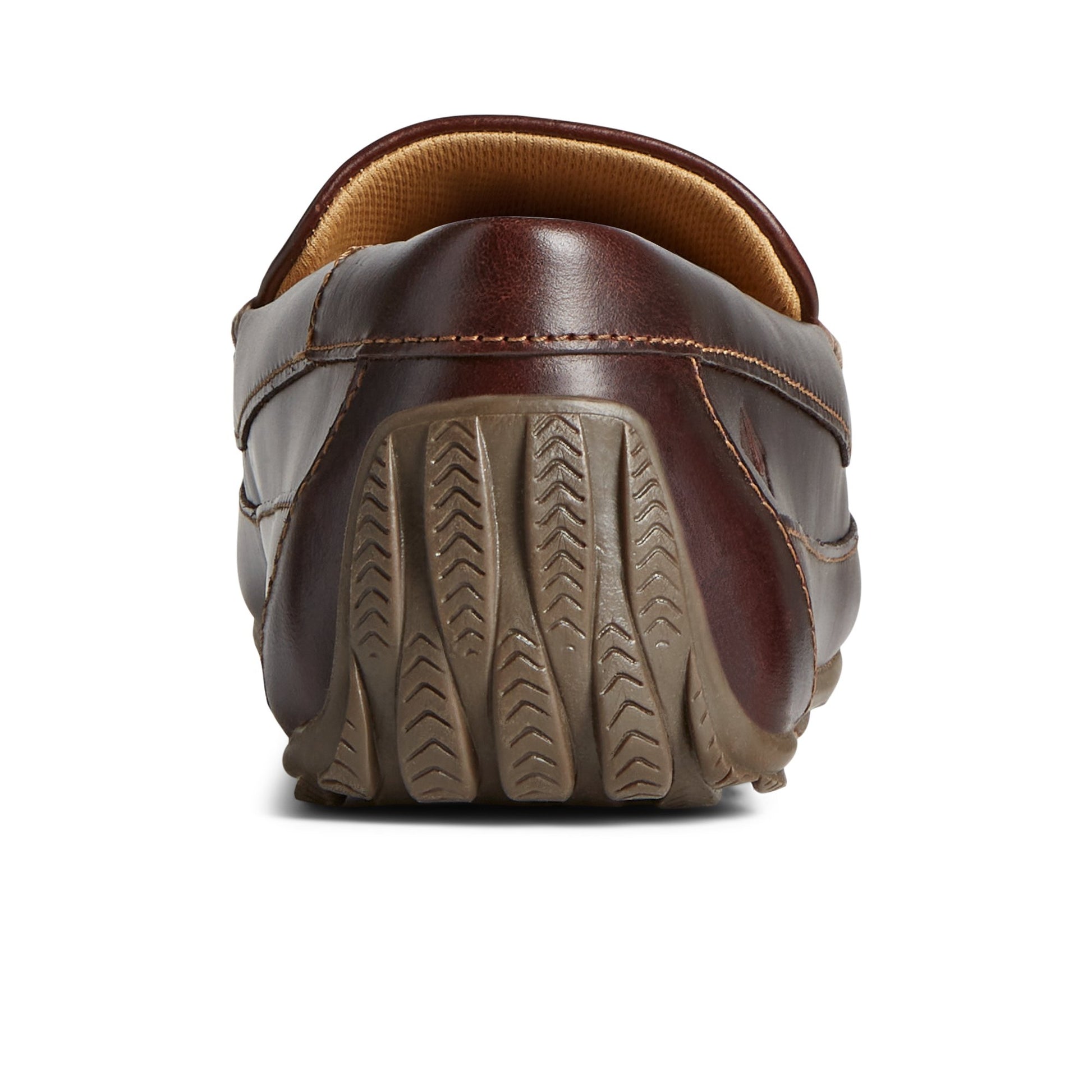Close-up of the Dark Brown Hampden Venetian Loafer Driver Loafer Casual Shoes